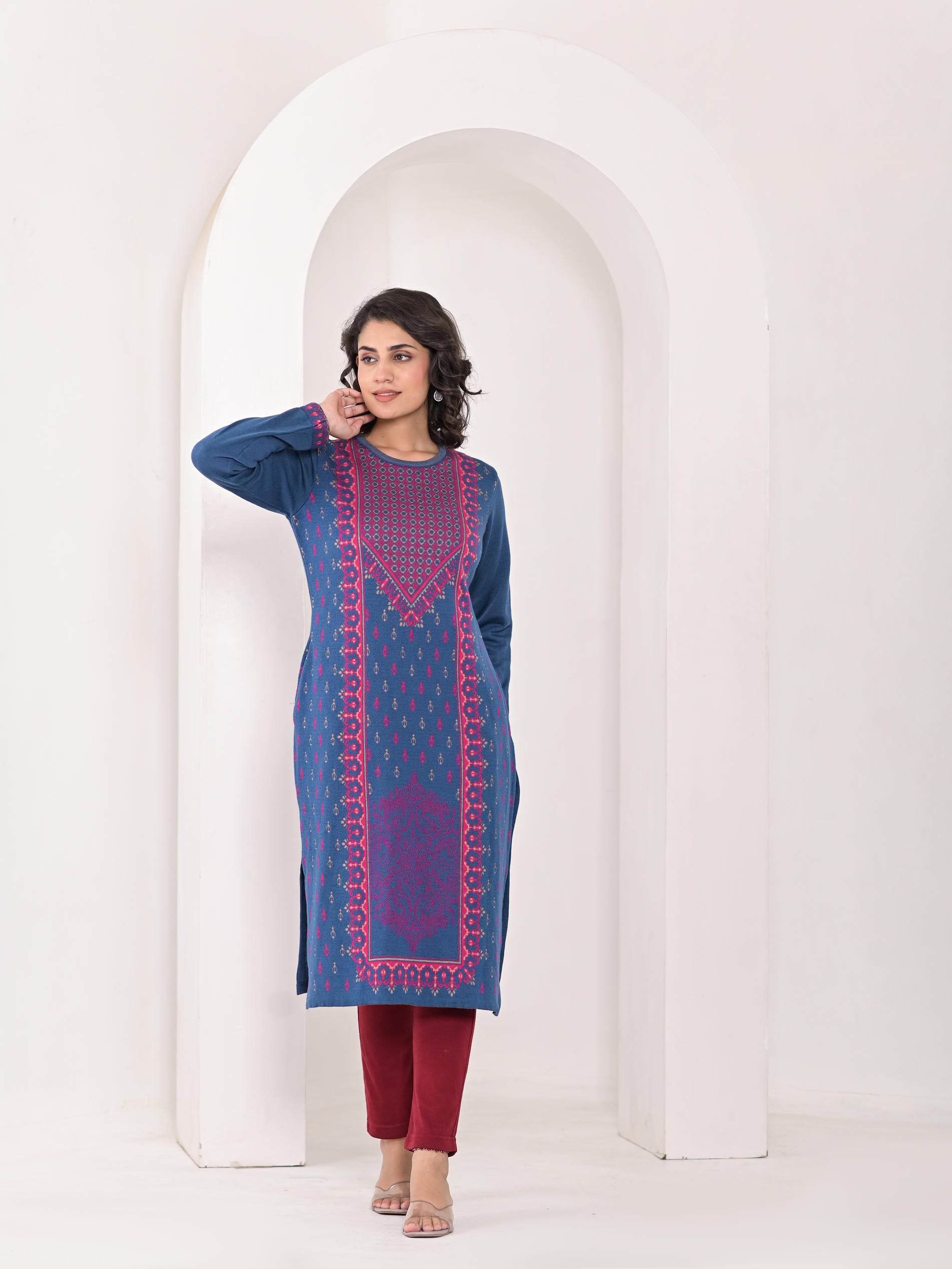 Neerja Indigo Heritage Kurta