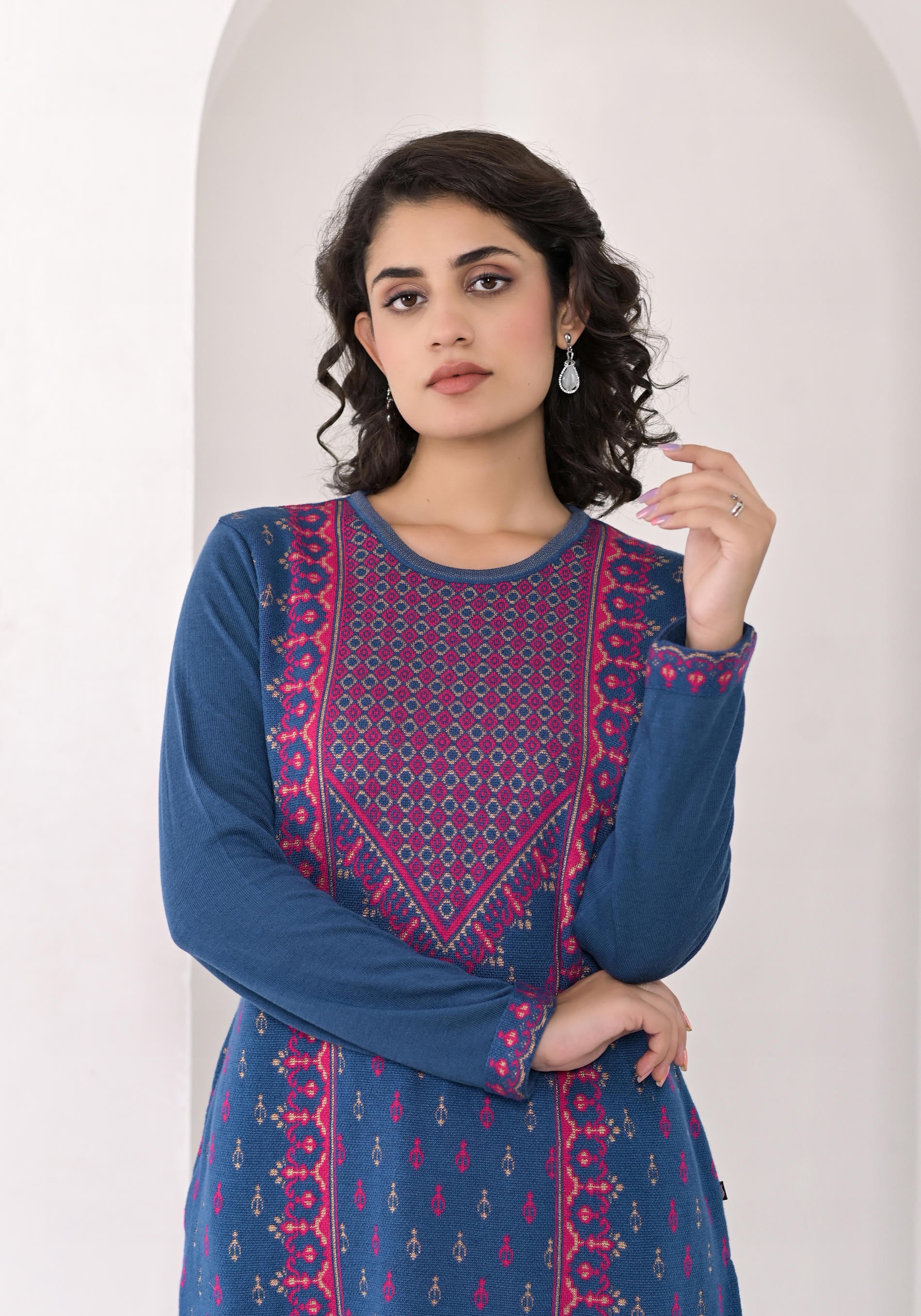 Neerja Indigo Heritage Kurta