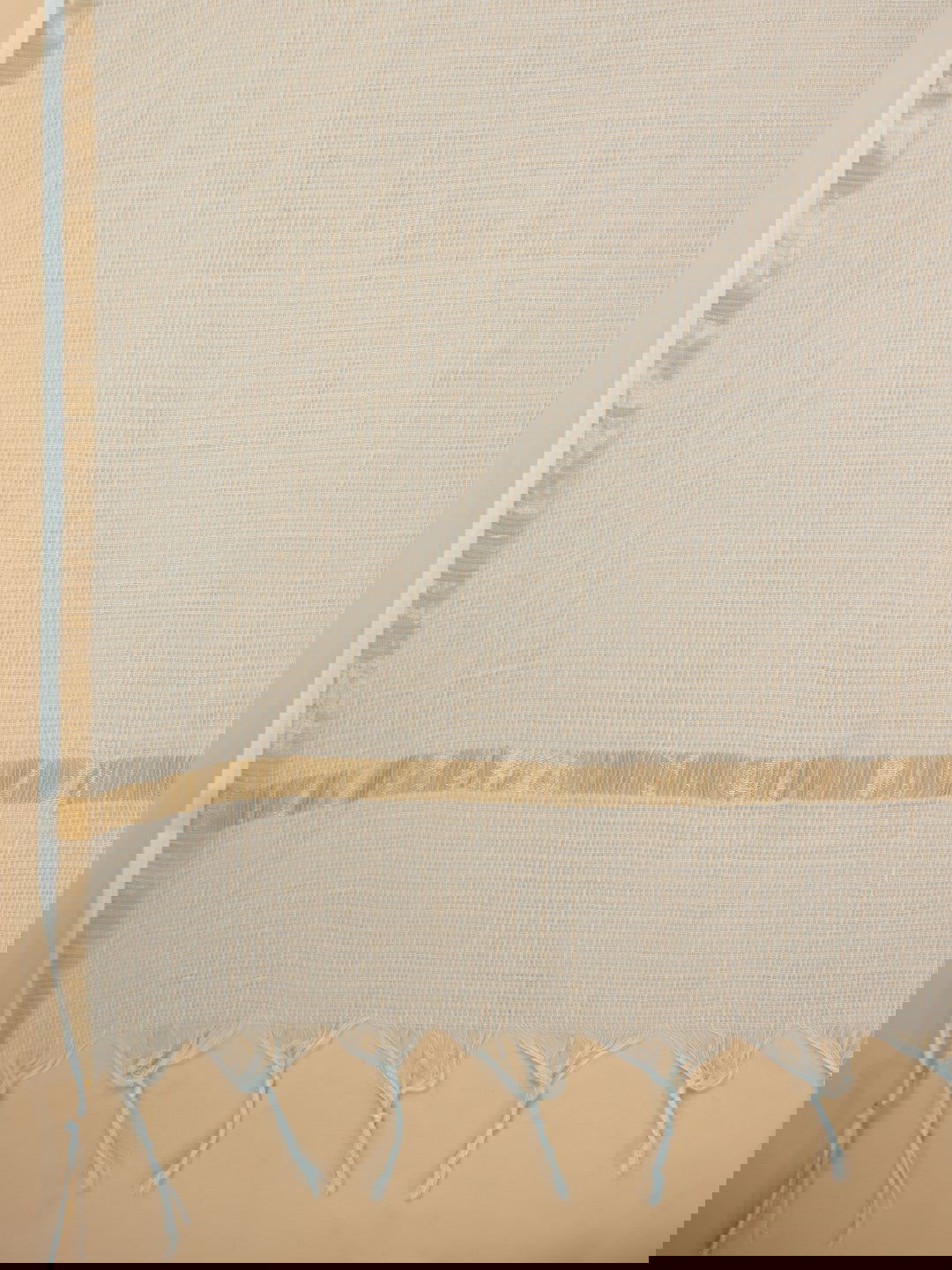 Juniper Ethnic Motif Print & Lacy Pure Cotton Kurta With Pant & Dupatta Set With Tassel Sequin & Buttons