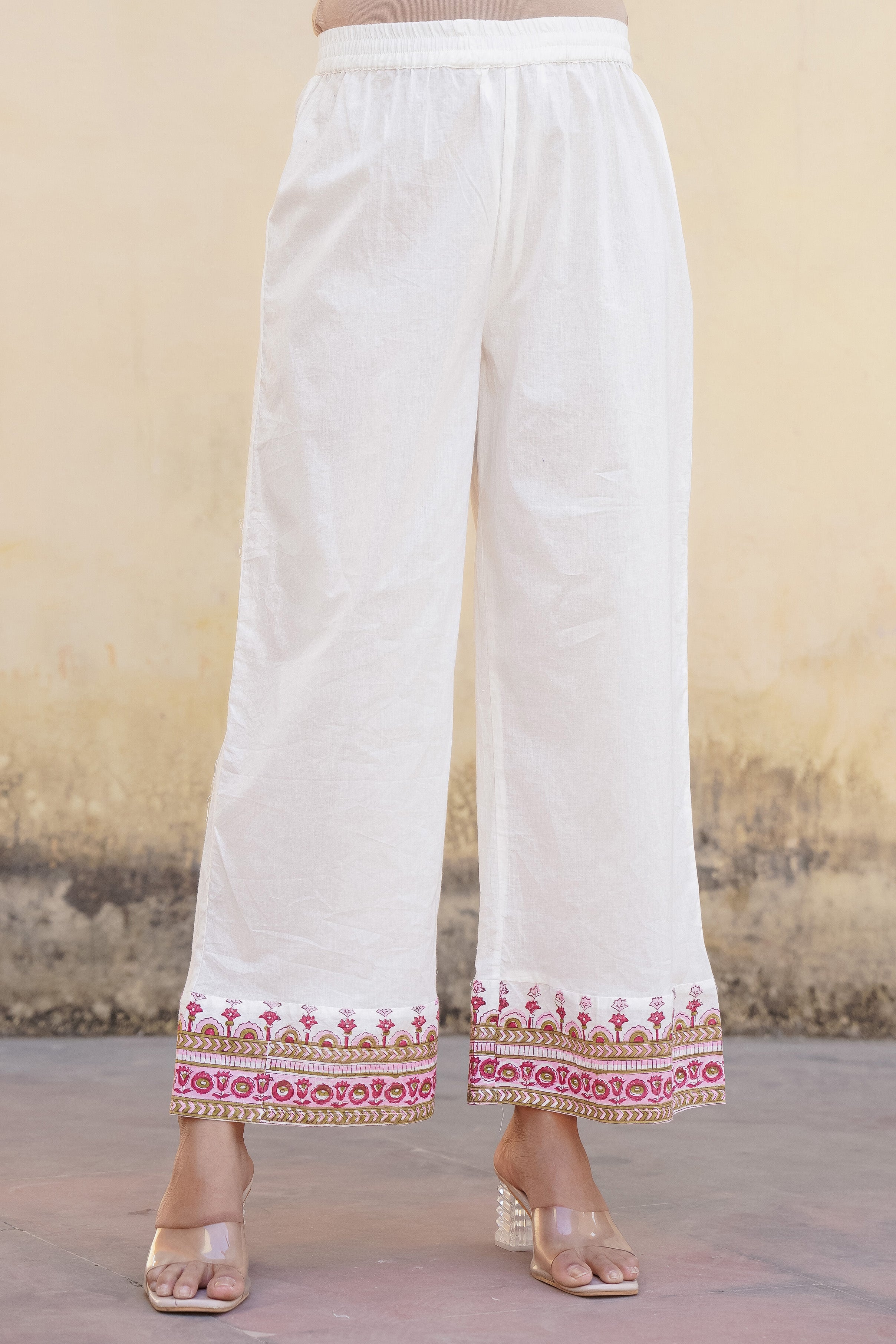 Gulab Baagh Anarkali Cotton Suit Set