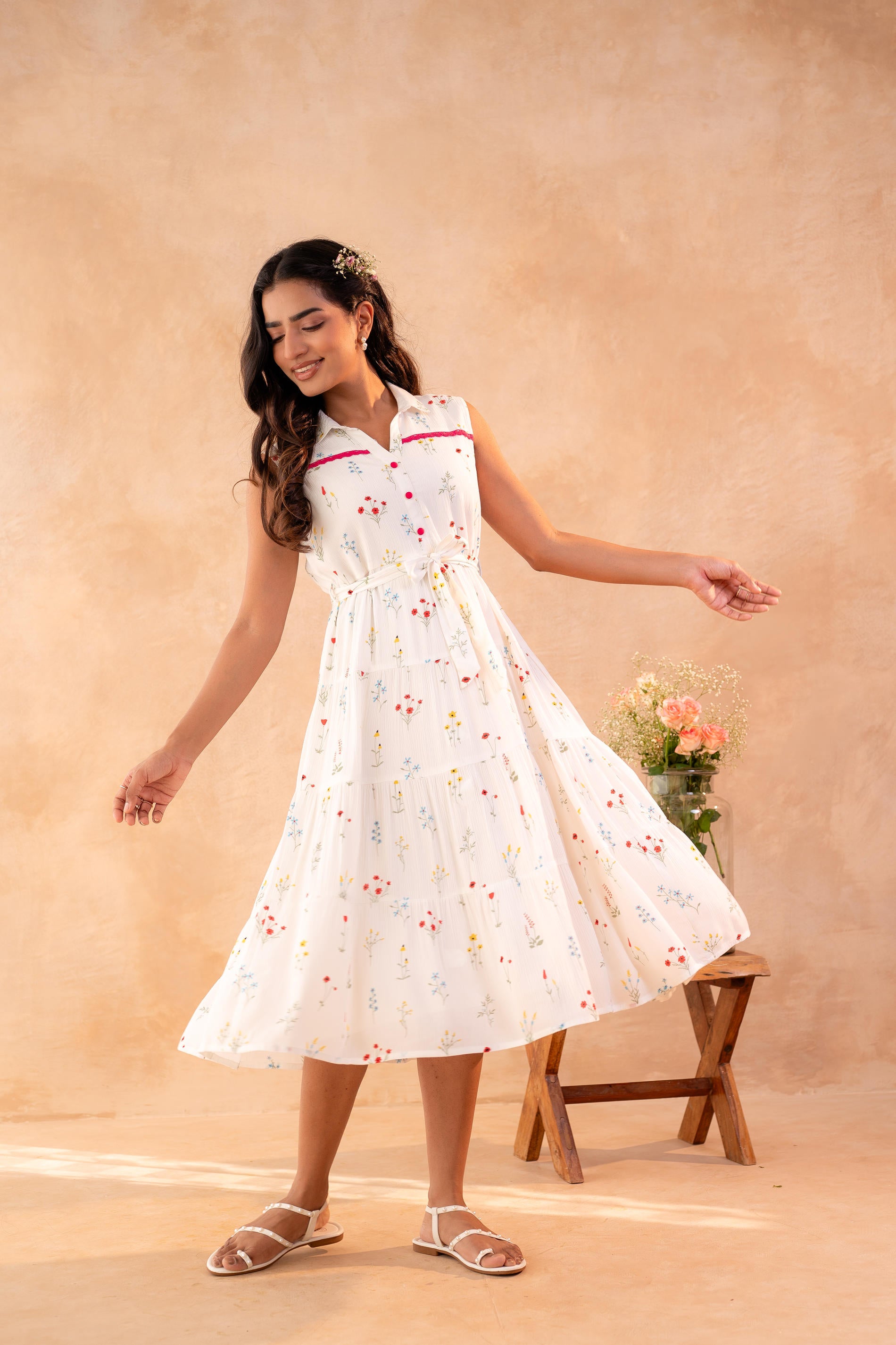 Whisper Bloom Summer Dress