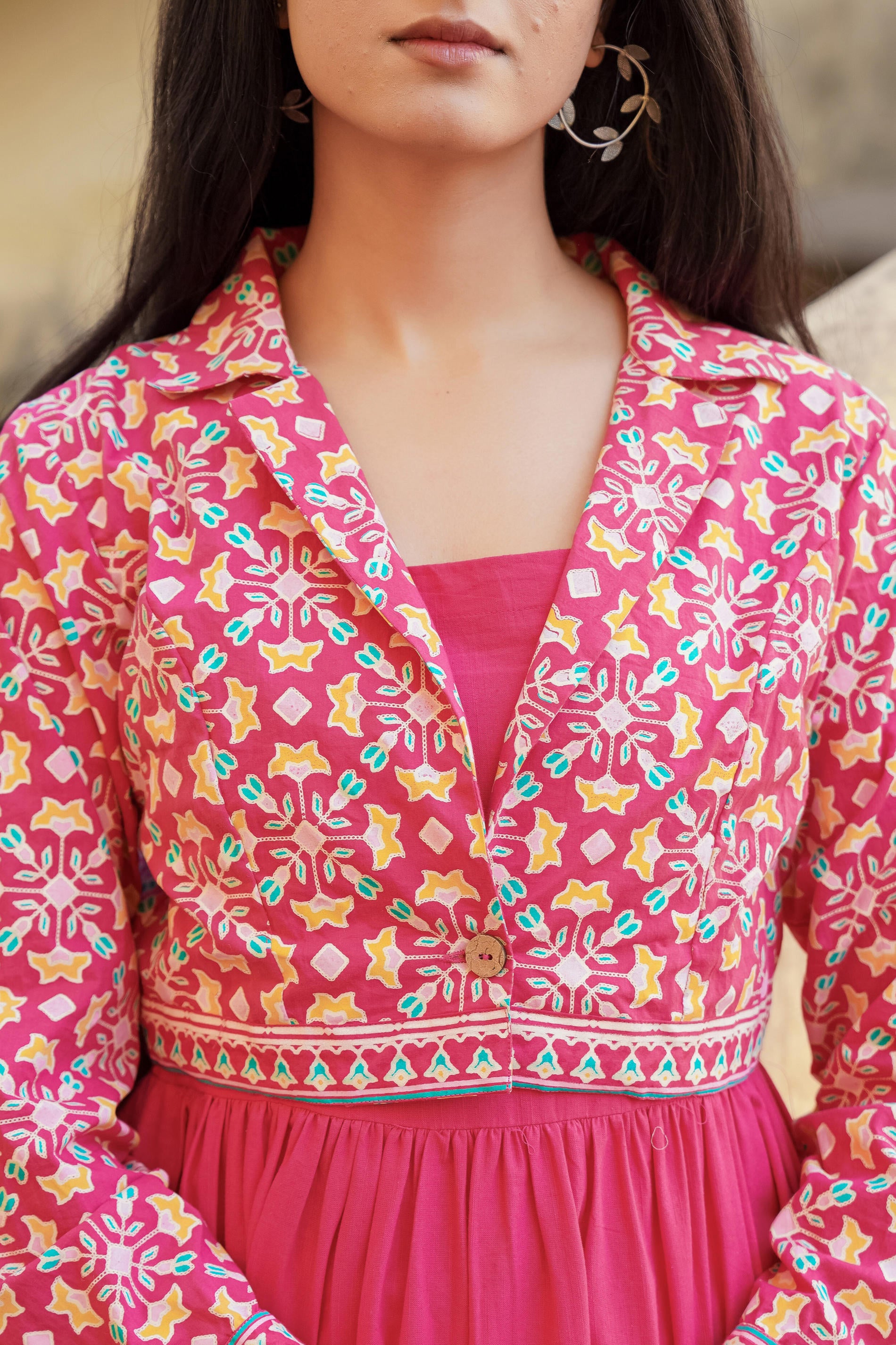 Gulmohar Melody Tiered Maxi Dress