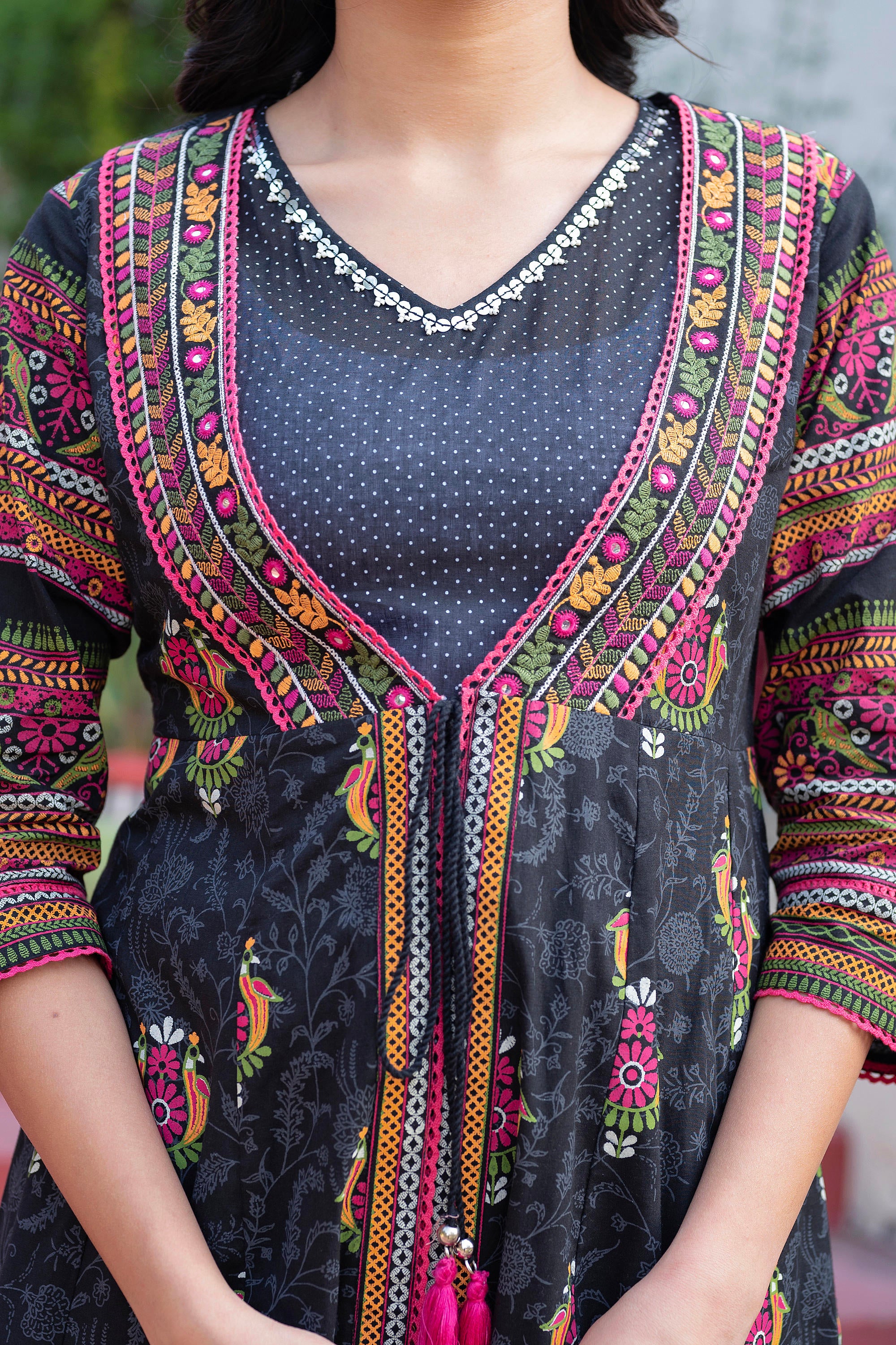 Women Printed Floral Fit & Flared Dress