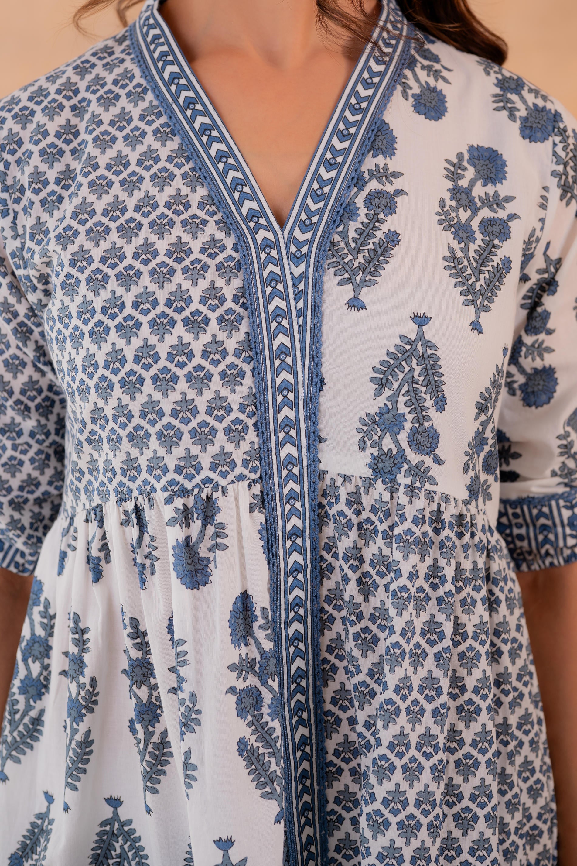 Indigo Whisper Heritage Dress