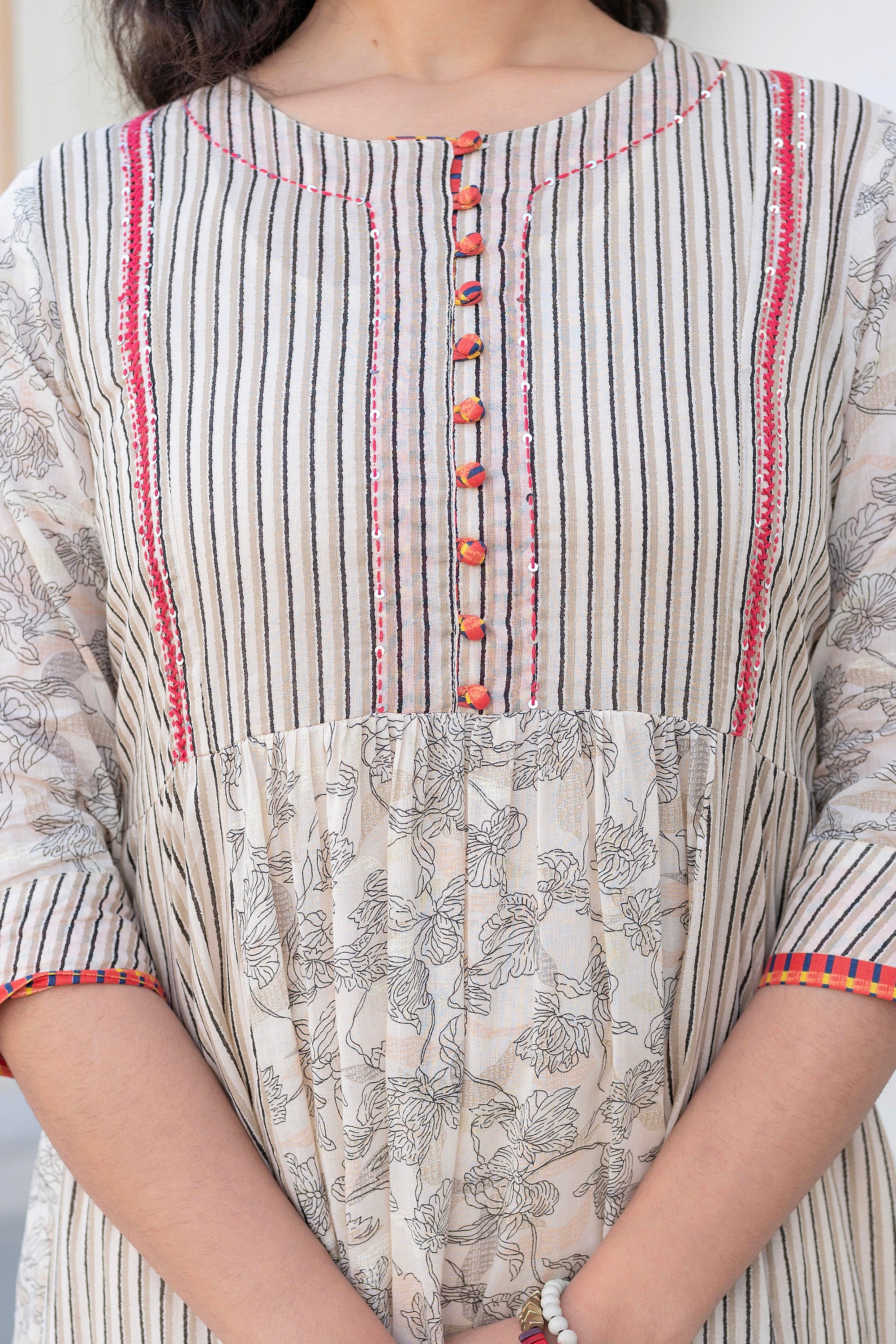 Women Printed Kurta and Palazzo Set