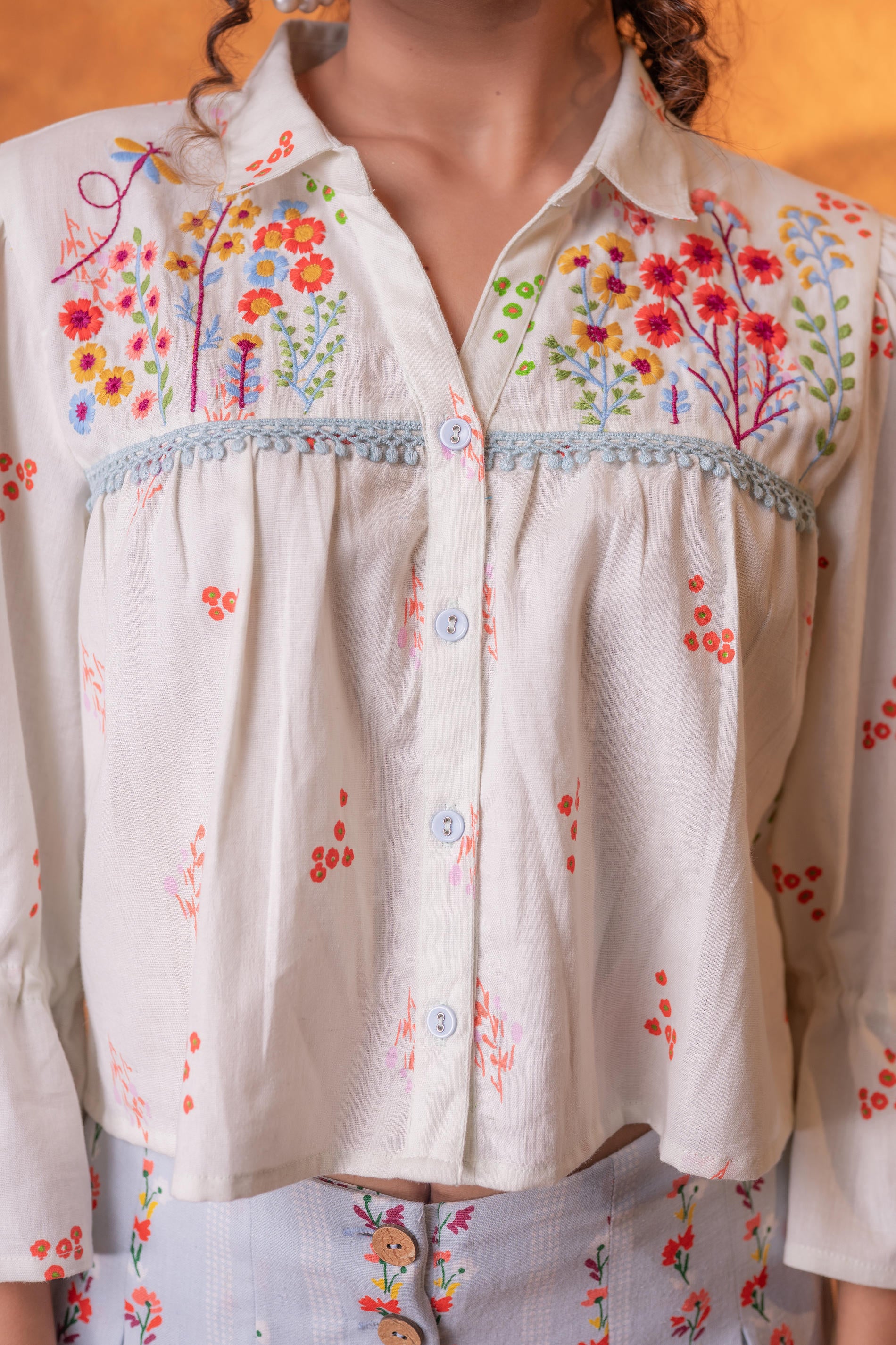 Phoolwari Printes Co-ord Set