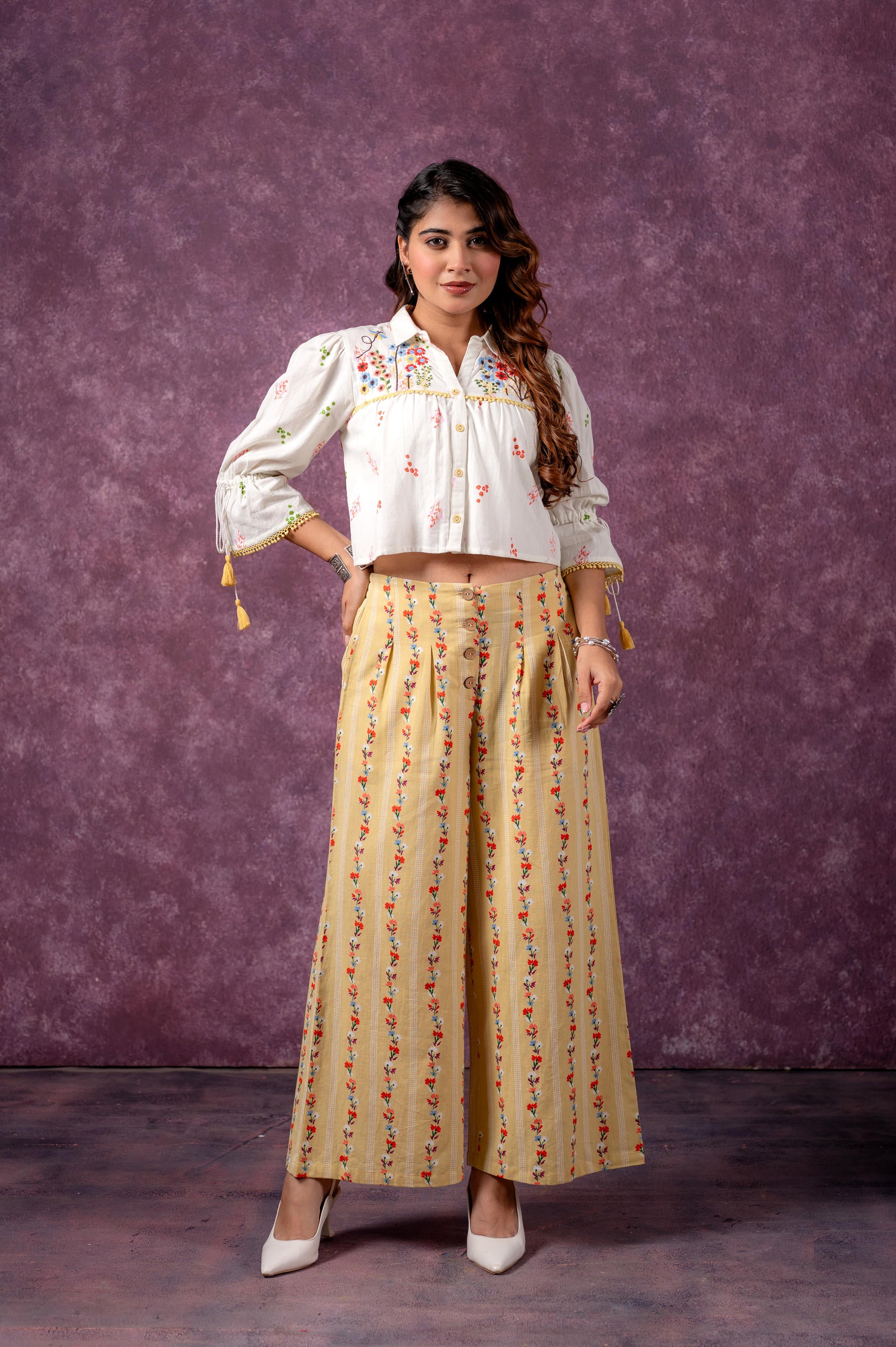 Phoolwari Printes Co-ord Set