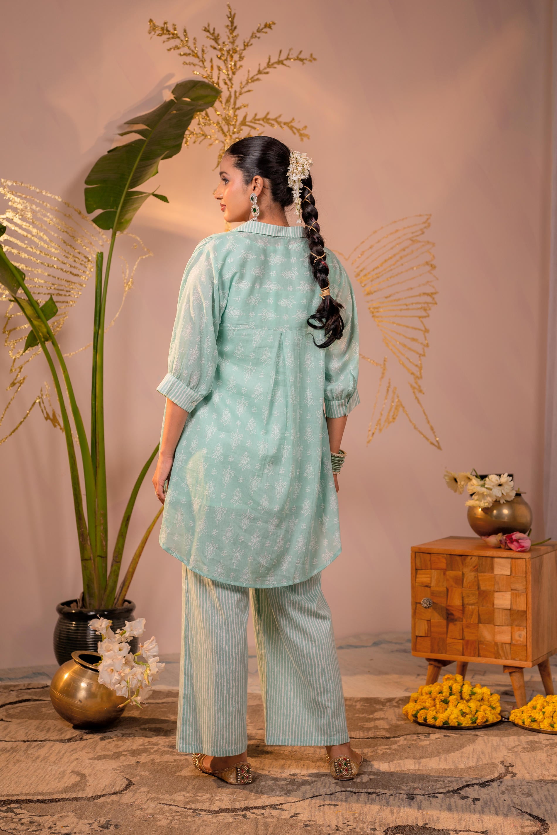 Mint Whisper Relaxed Co-ord Set