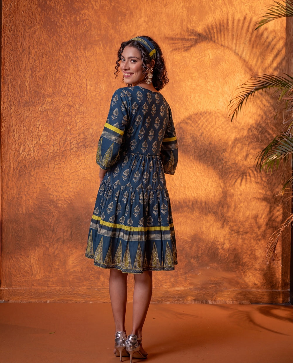 Teal Heritage Dress