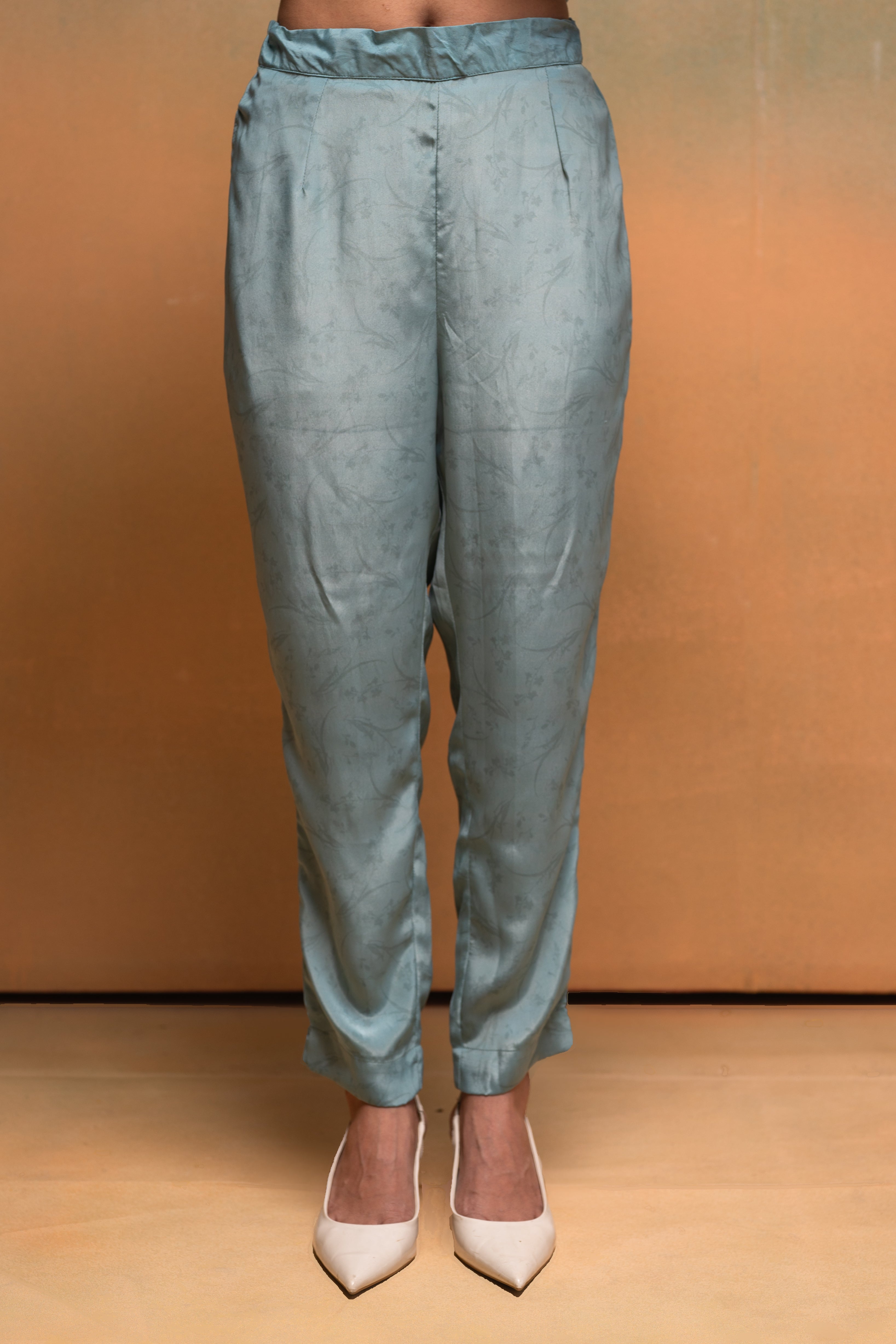 Mint Meadow Elegance Kurta Pant And Dupatta Set