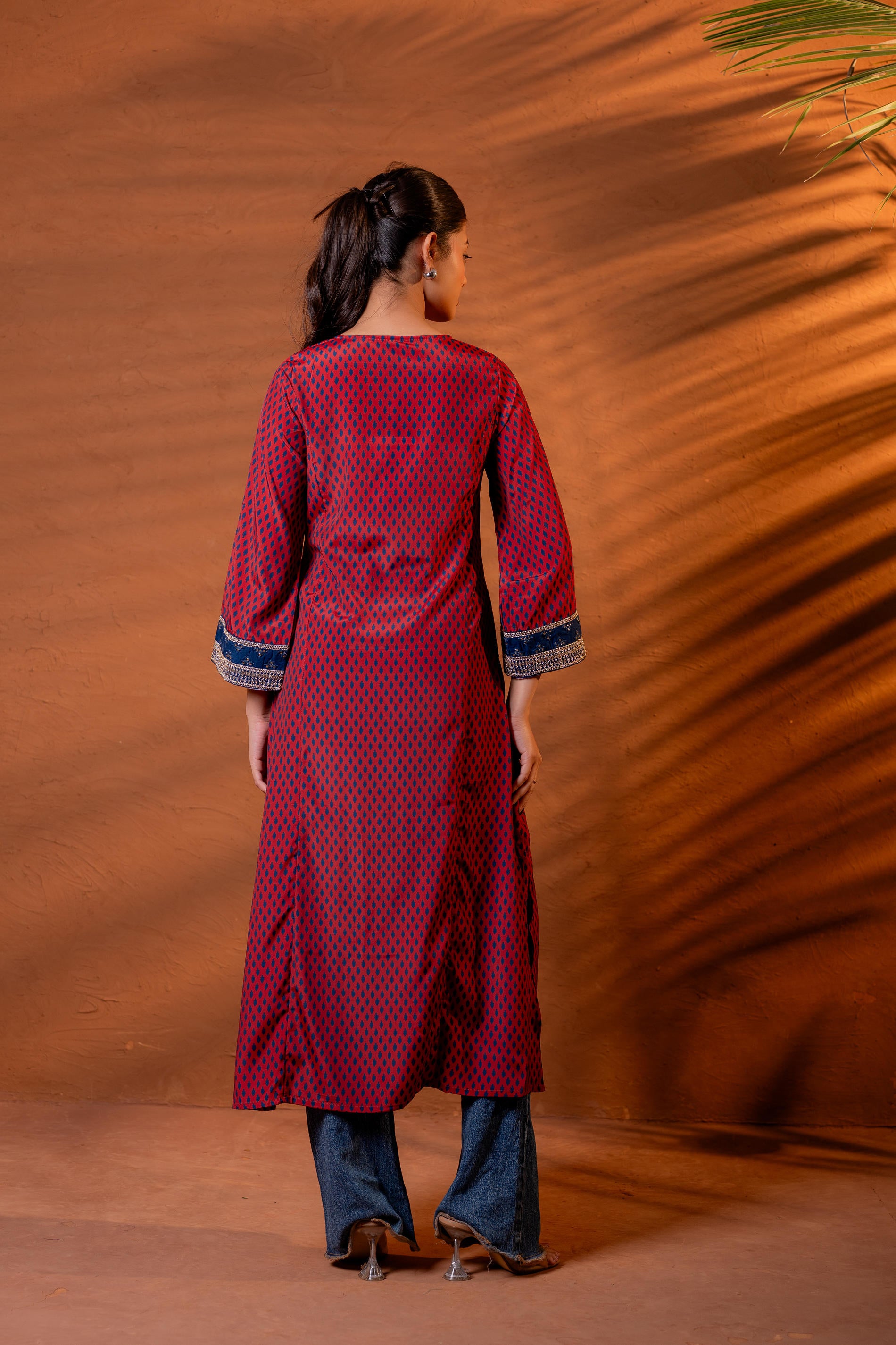 Noor Jaal Printed Long Kurta