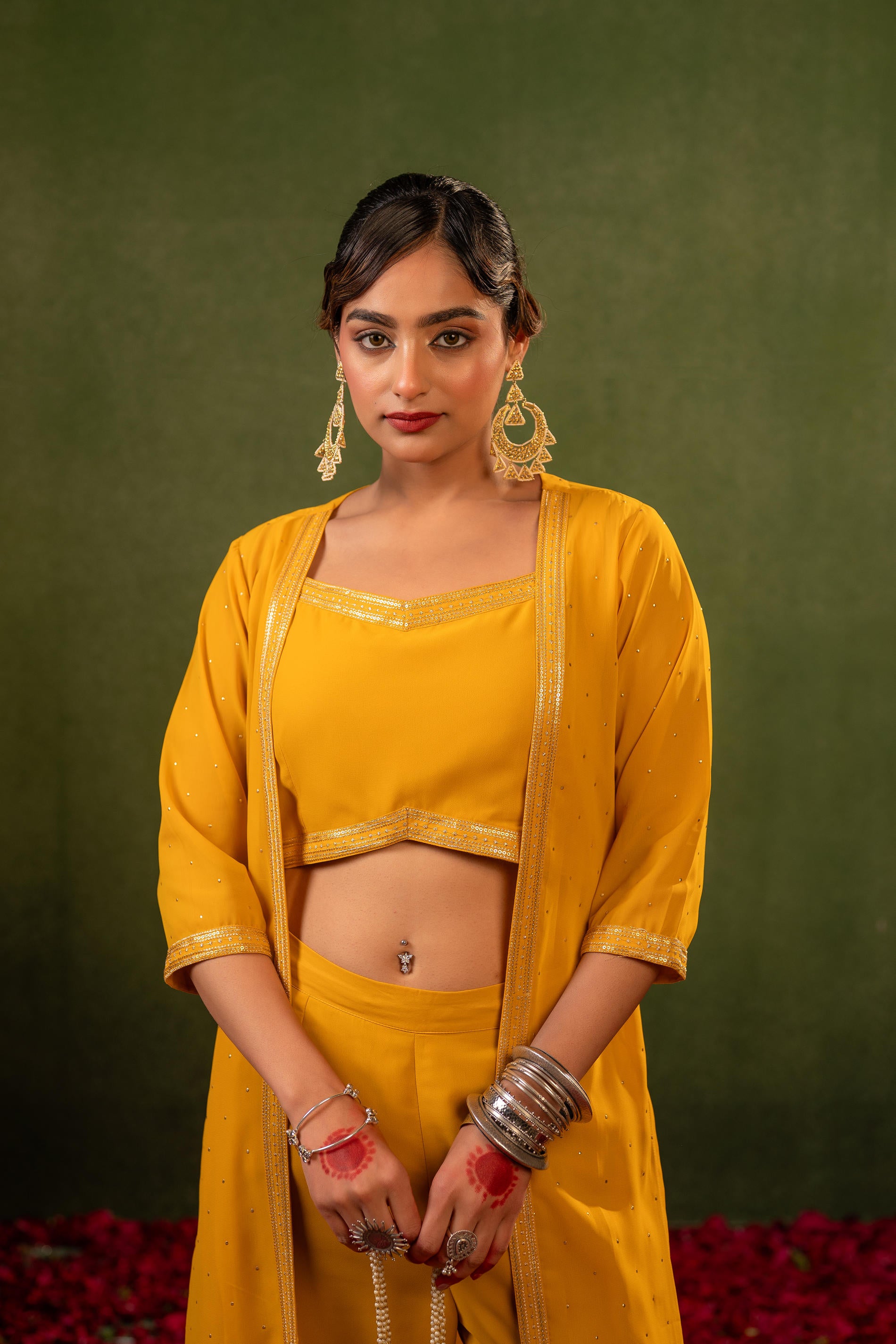 Mustard Aura Co-Ord Set