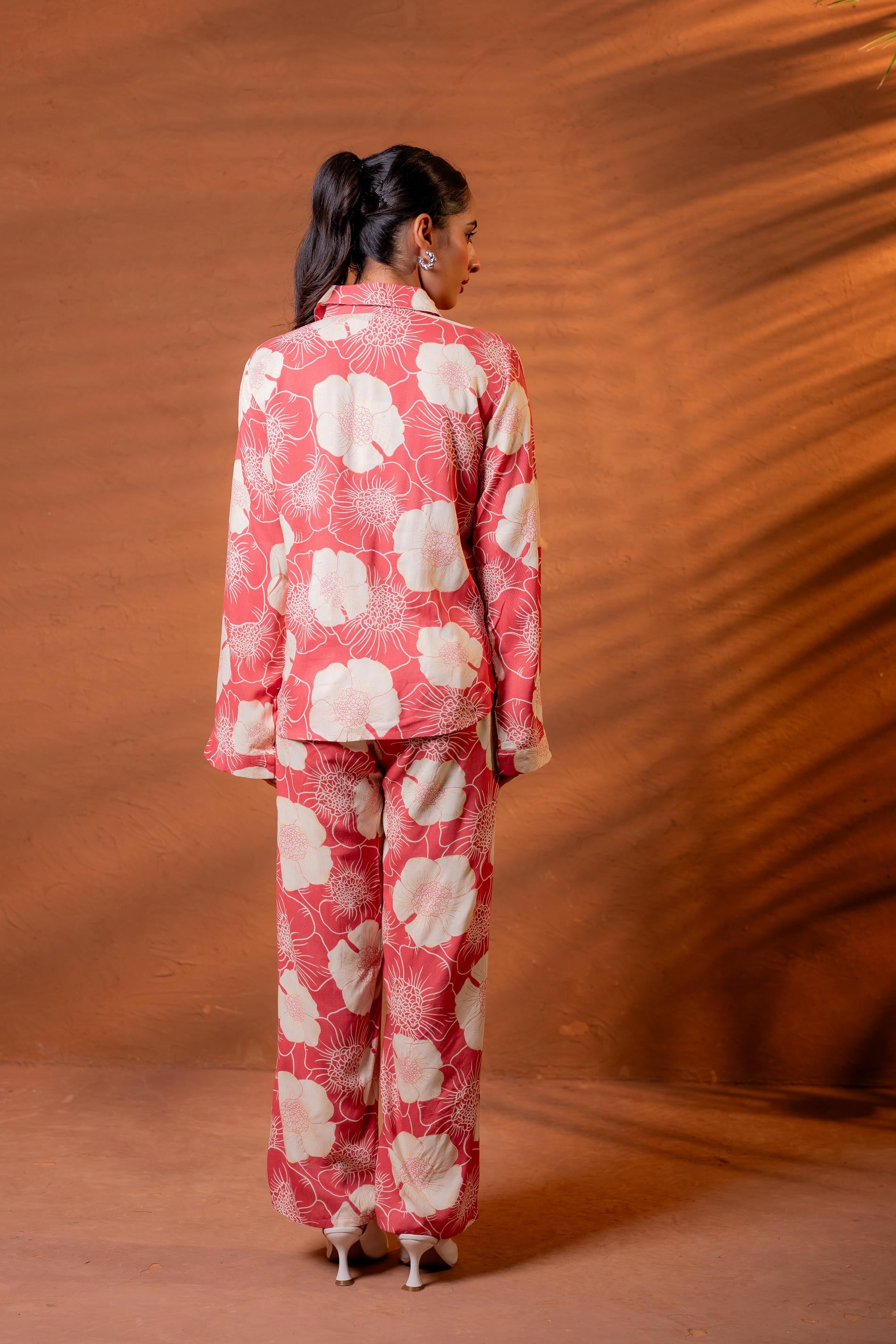 Women’s Relaxed Fit Floral Printed Co-ord Set