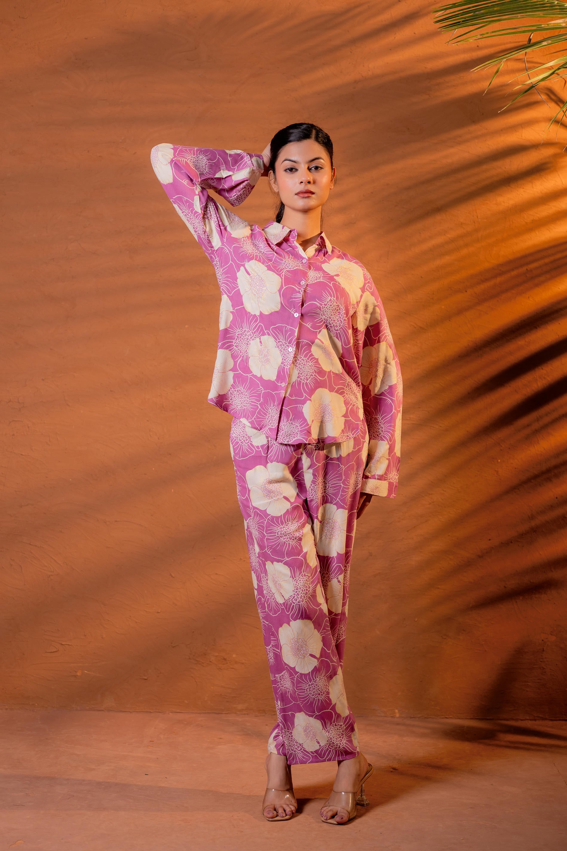 Women’s Relaxed Fit Floral Printed Co-ord Set