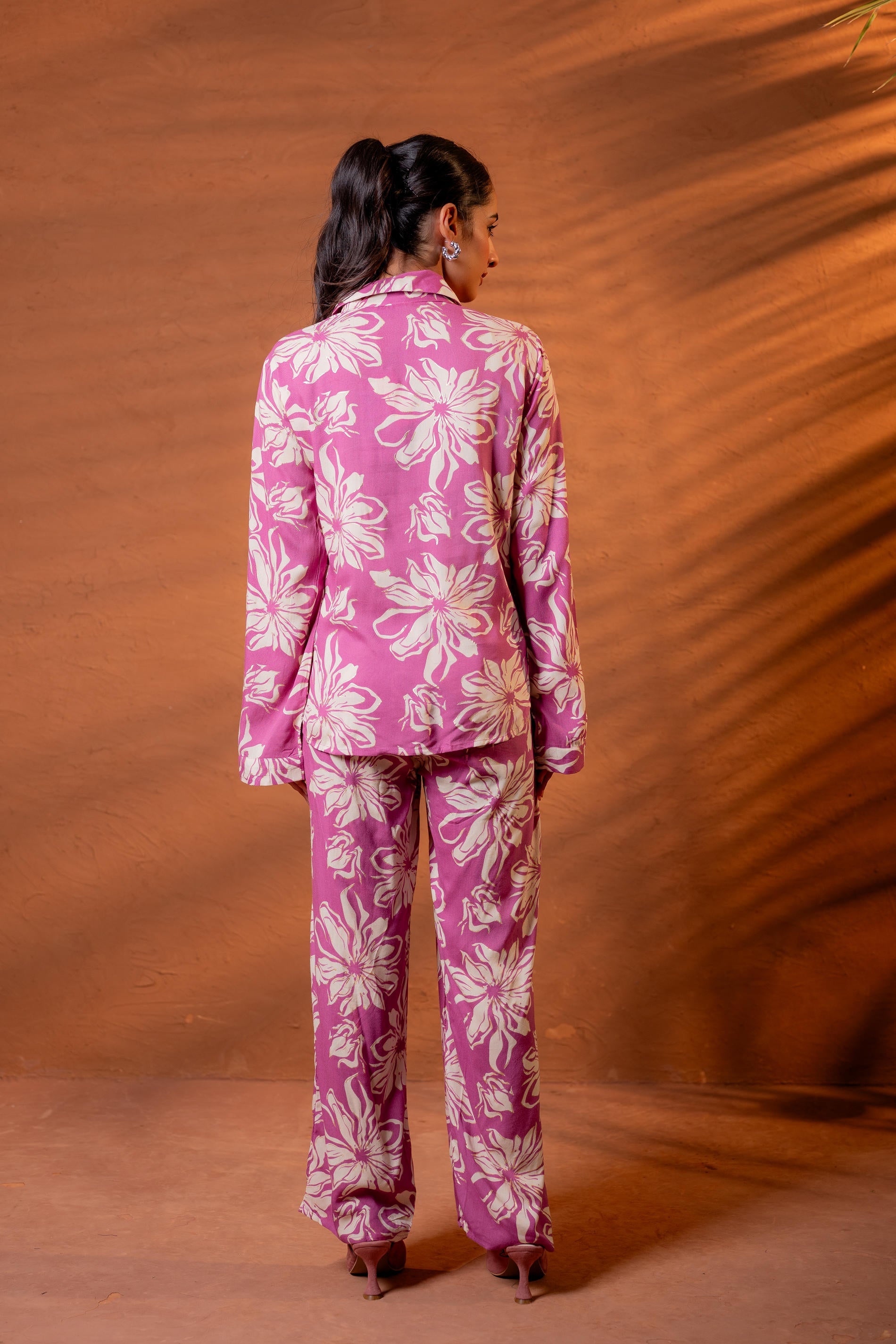 Women’s Relaxed Fit Floral Printed Co-ord Set