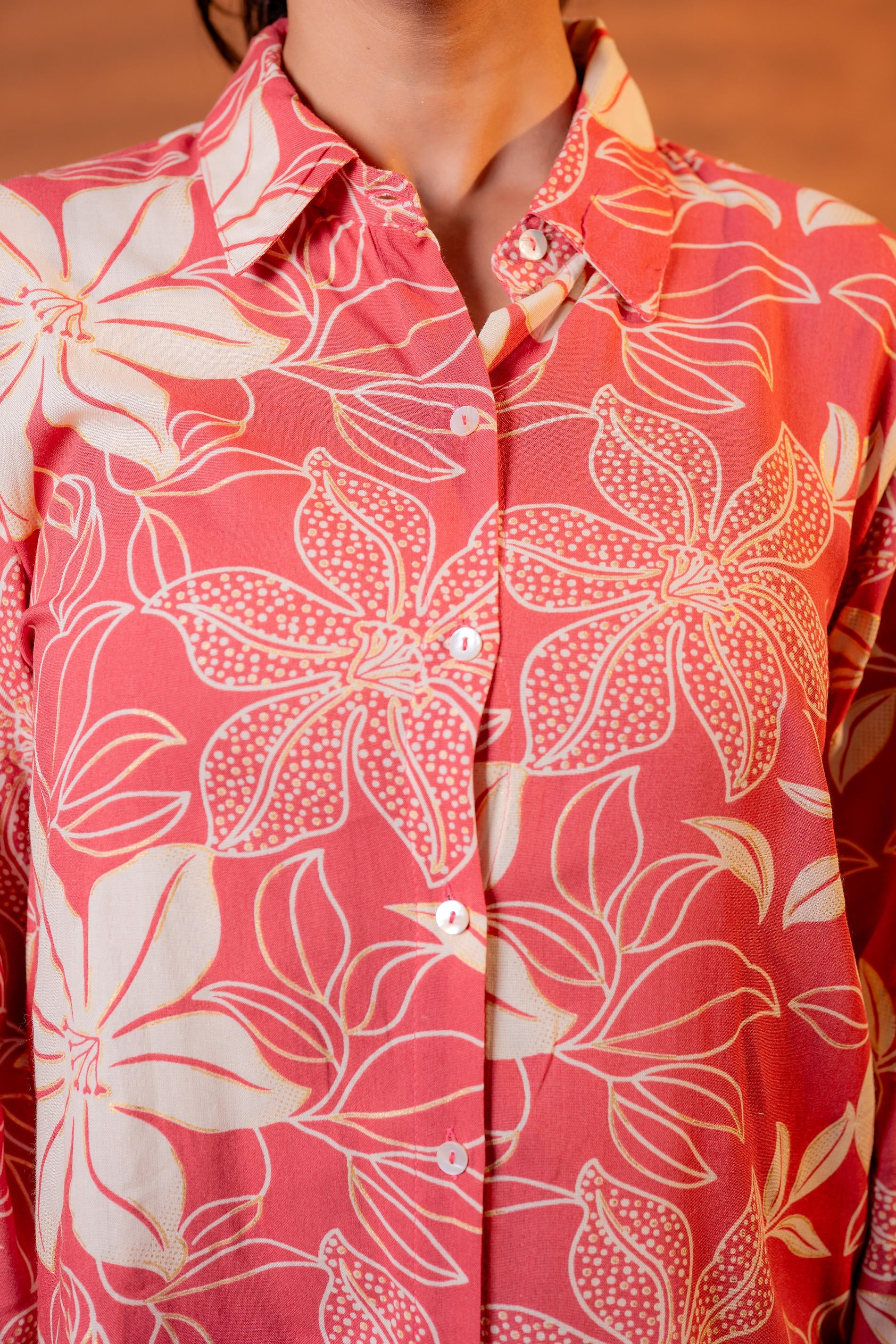 Women’s Relaxed Fit Floral Printed Co-ord Set