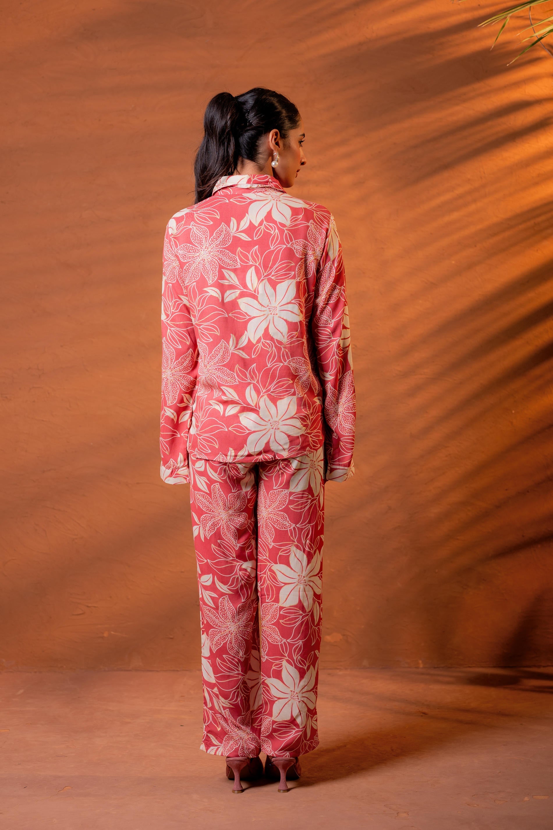 Women’s Relaxed Fit Floral Printed Co-ord Set