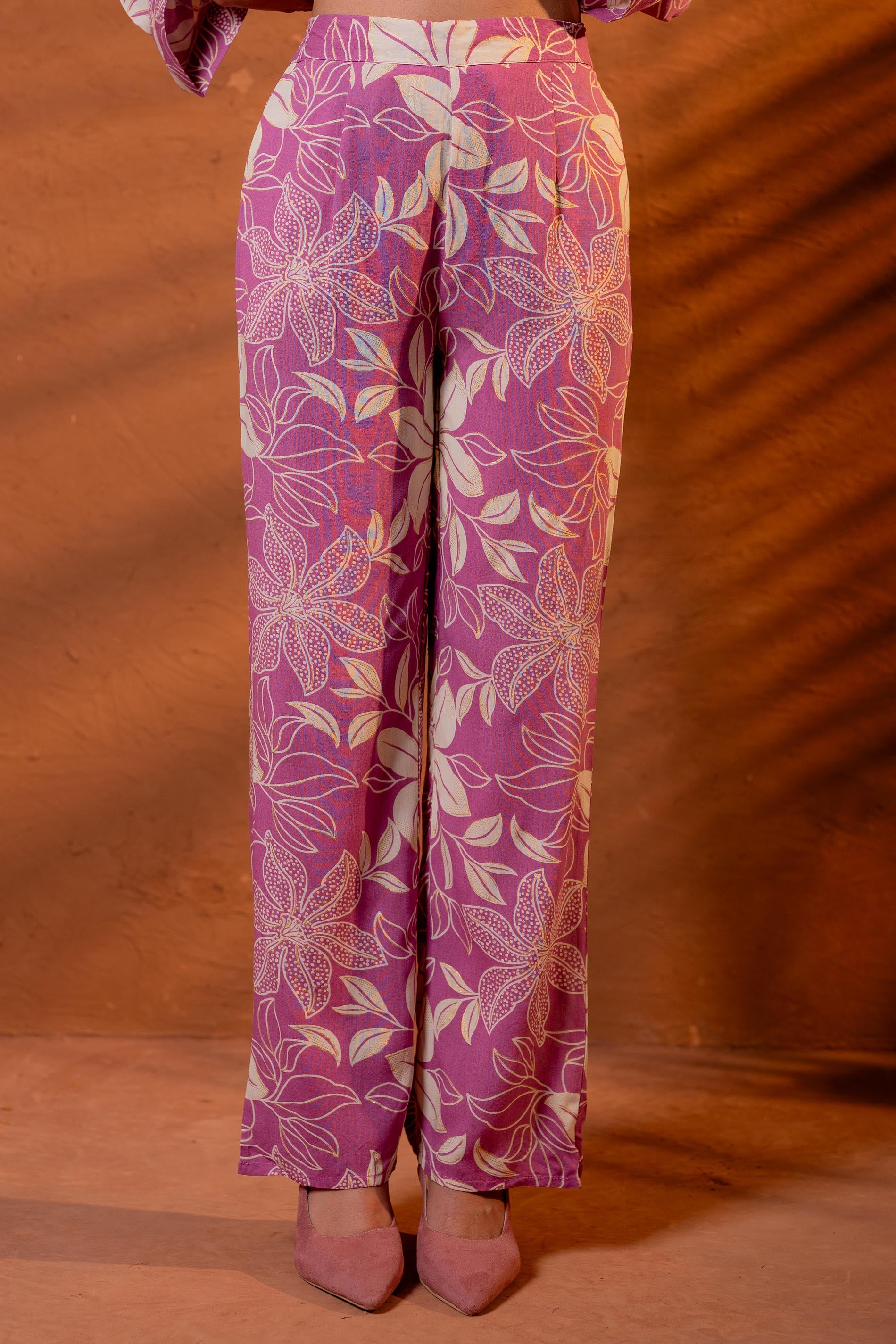 Women’s Relaxed Fit Floral Printed Co-ord Set