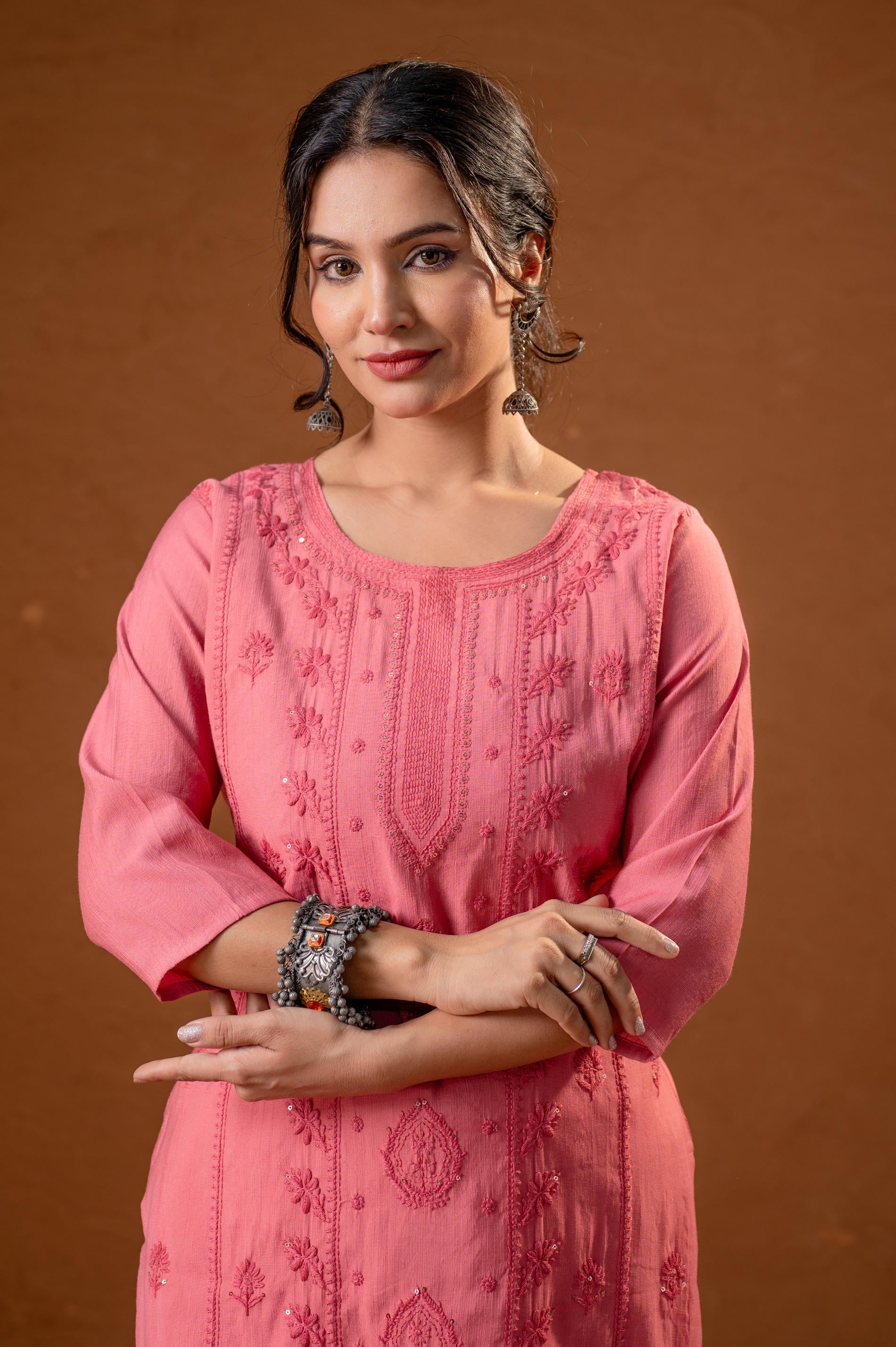RoeGold Embroidered Kurta