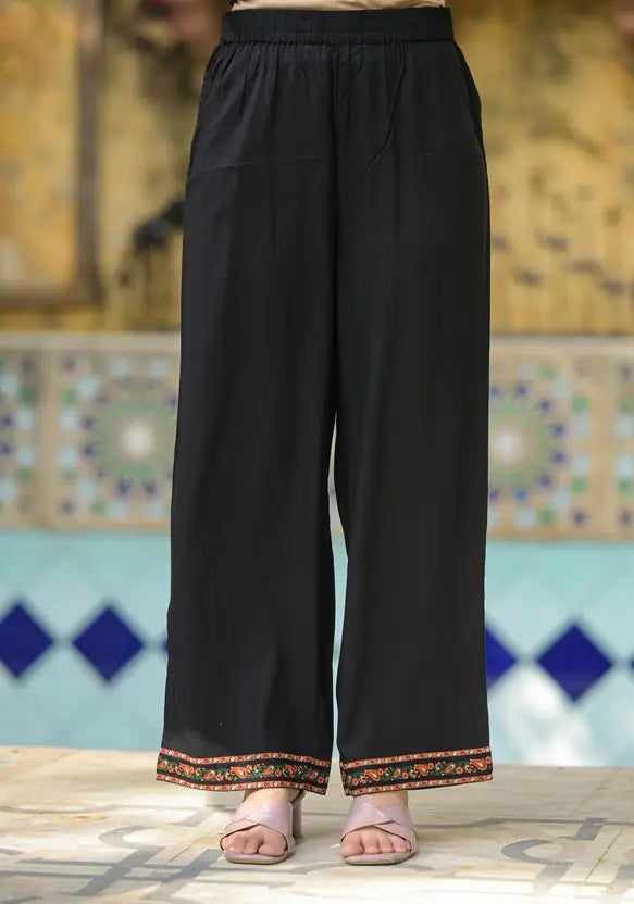 Women Viscose Rayon Kurta Palazzo Dupatta Set