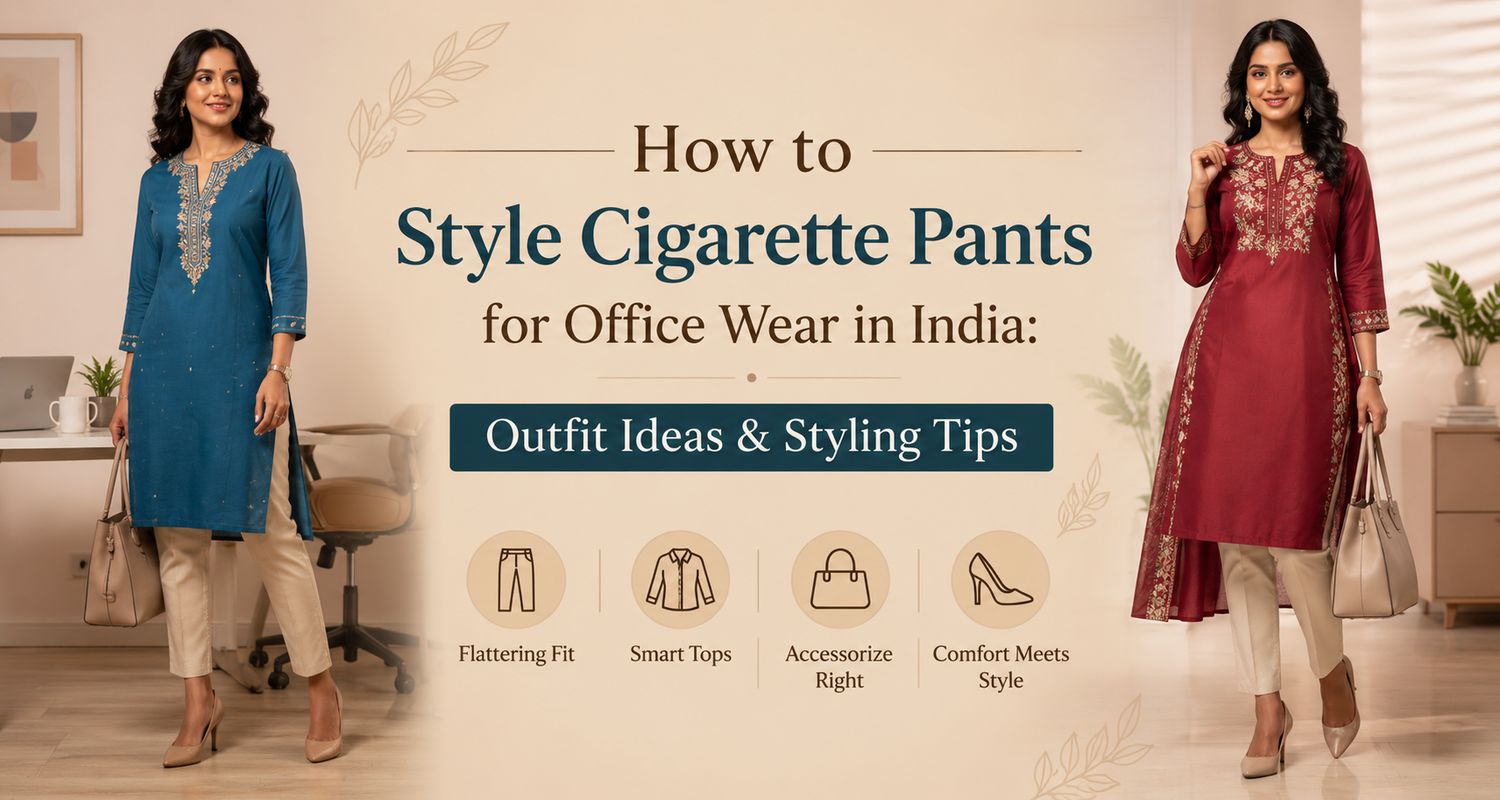 Cigarette Pants for Office Wear in India