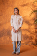 Ivory Serenity Straight Kurta