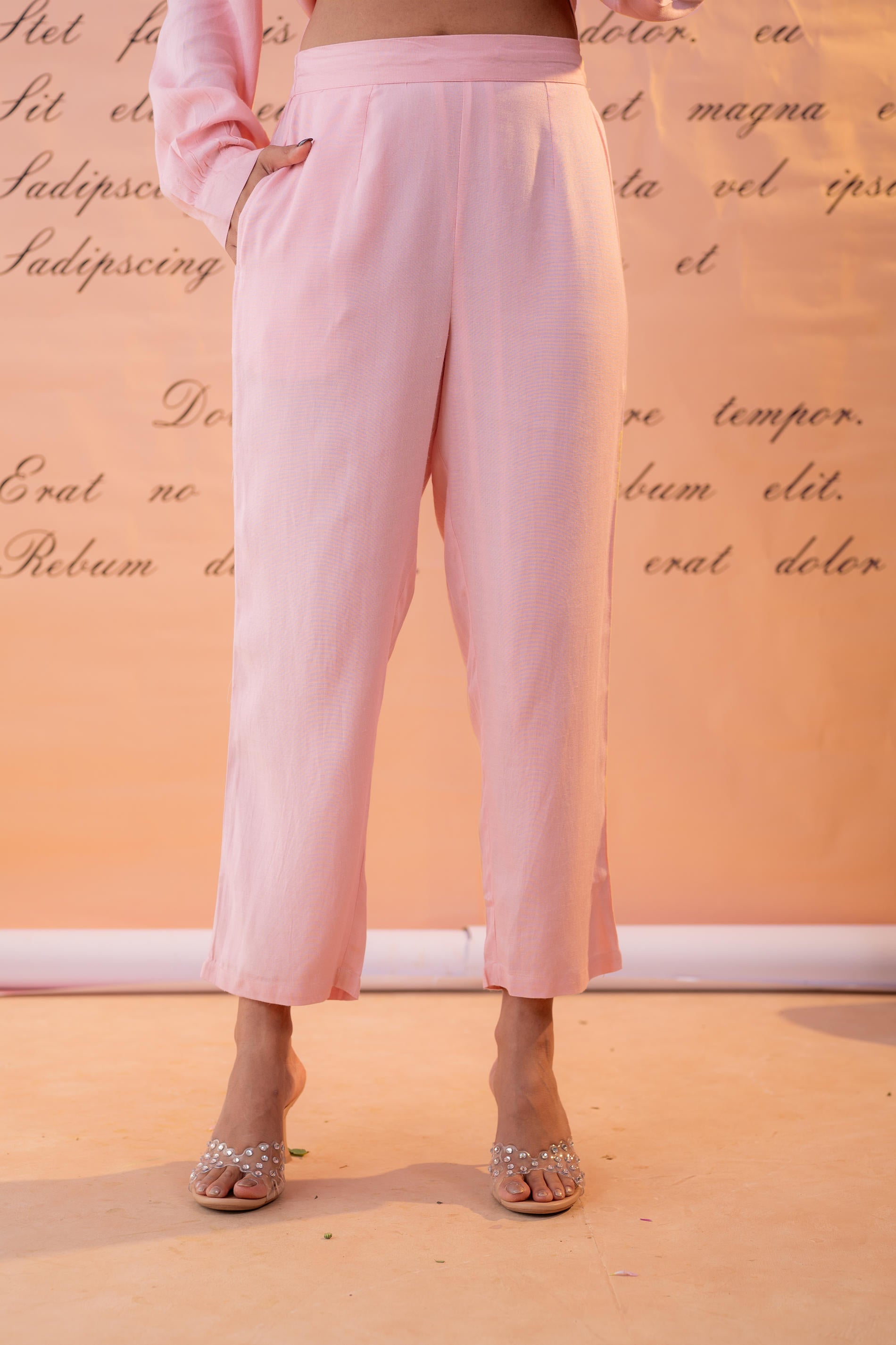 Blush Scribble Muse Co-Ord Set