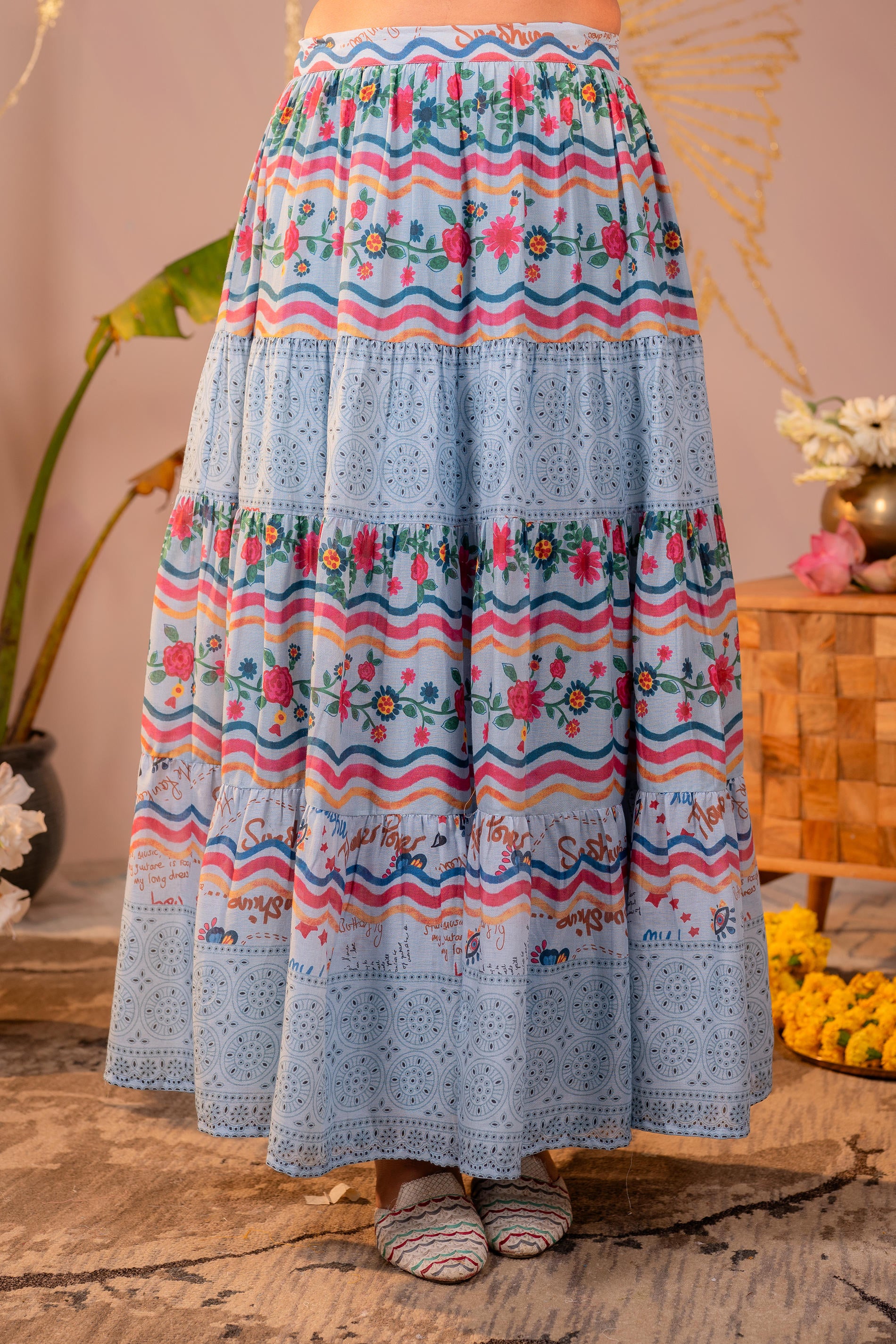 Bohemian Meadow Tiered Set
