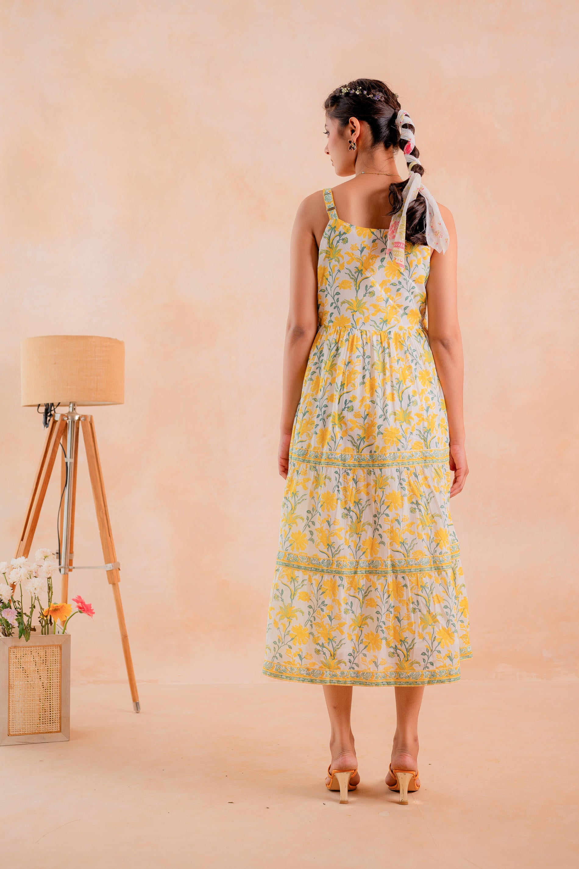 Sunlit Meadow Tiered Dress