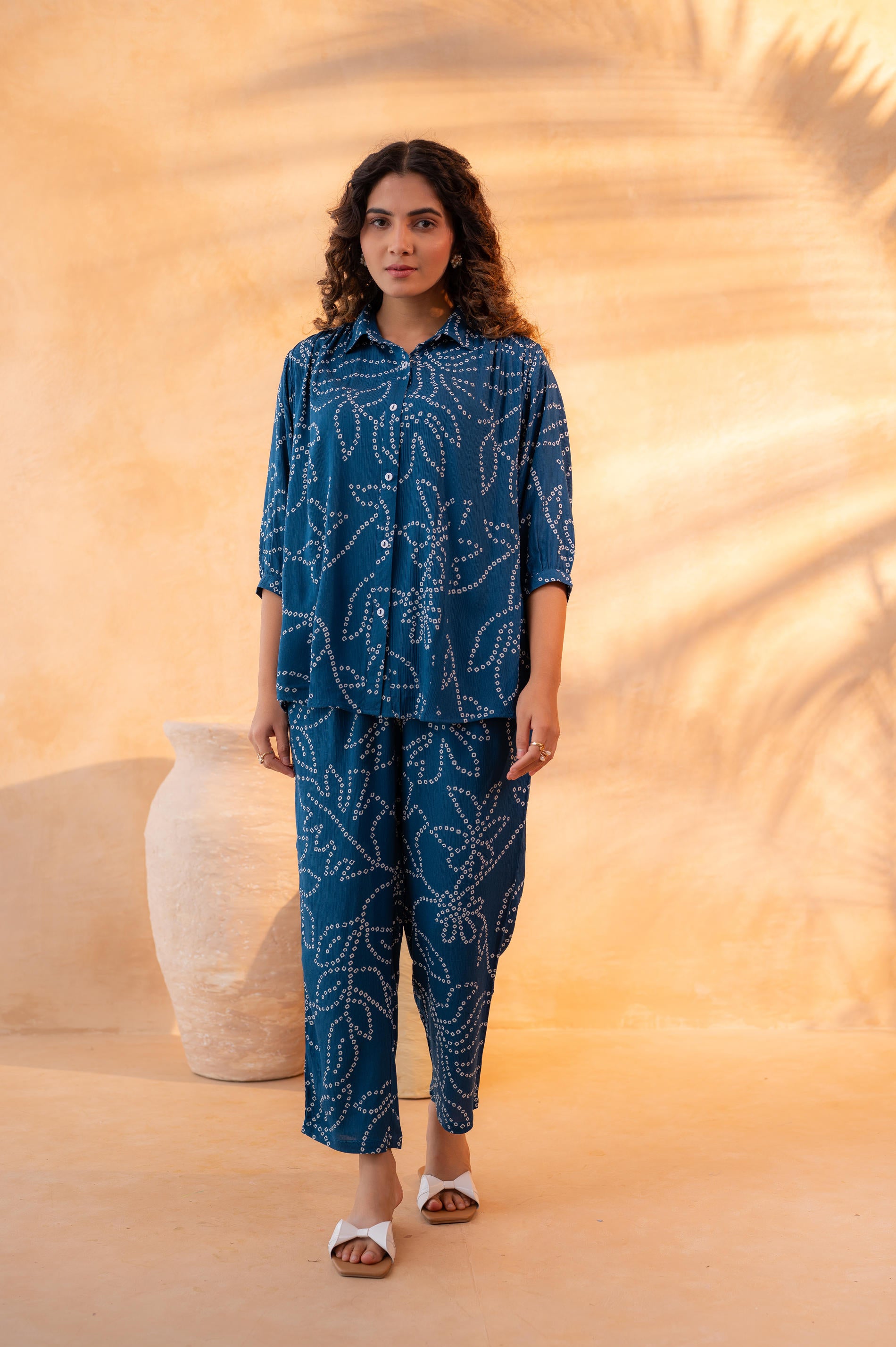 Indigo Whisper Co-Ord Set