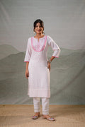 Rosebud Yoke Printed Kurta