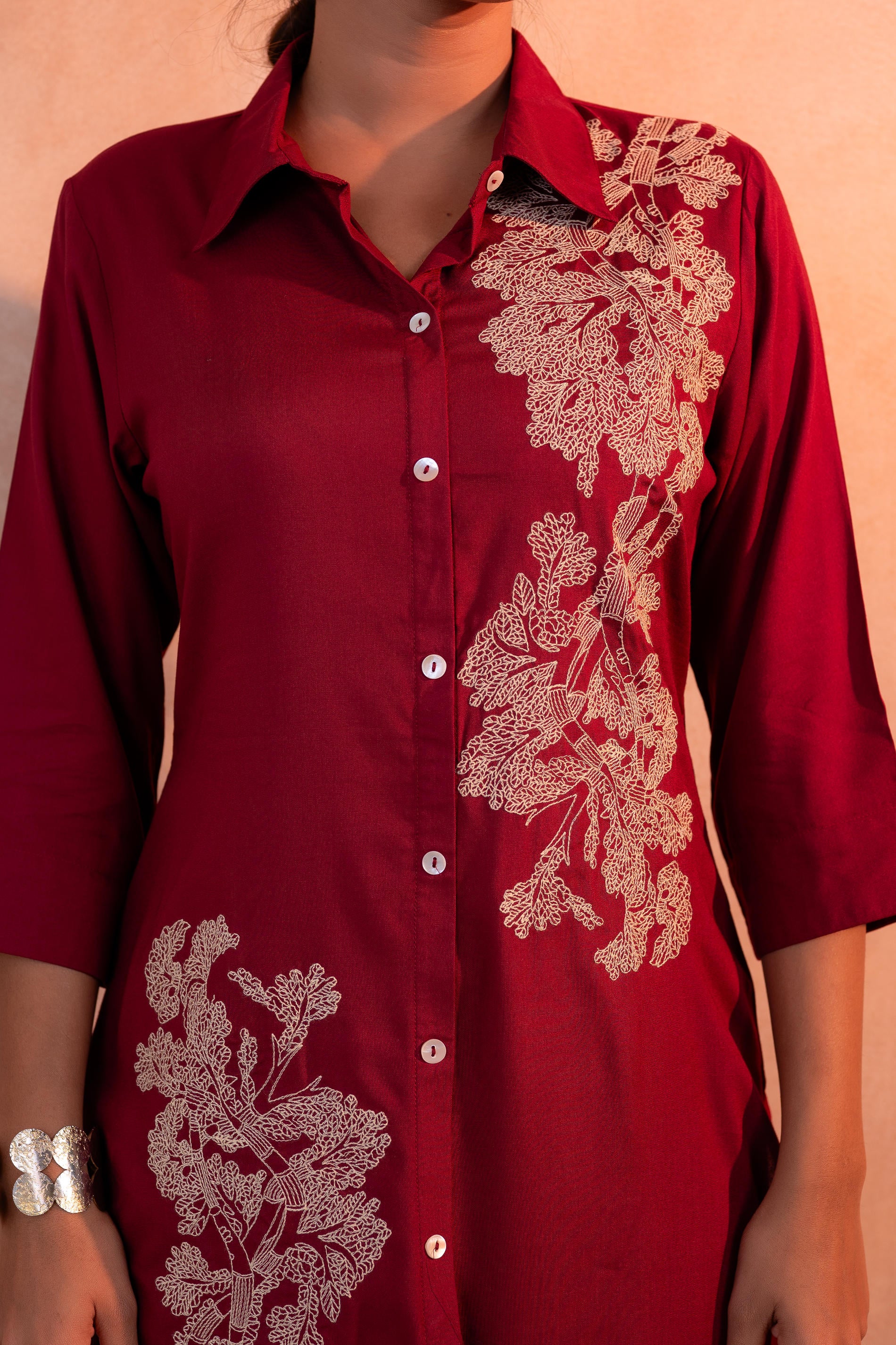 RedWood Bloom Printed Kurta Set