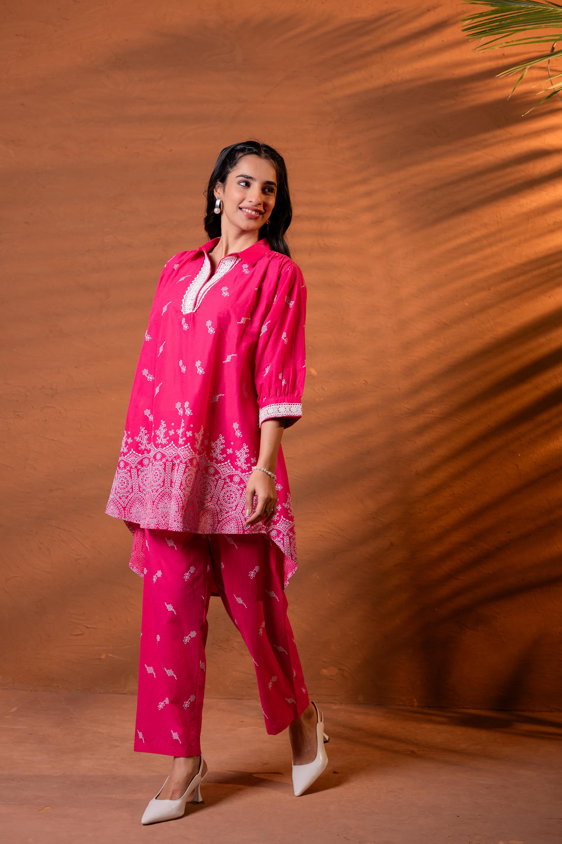 Gulnaar Festive Printed Kurta Set