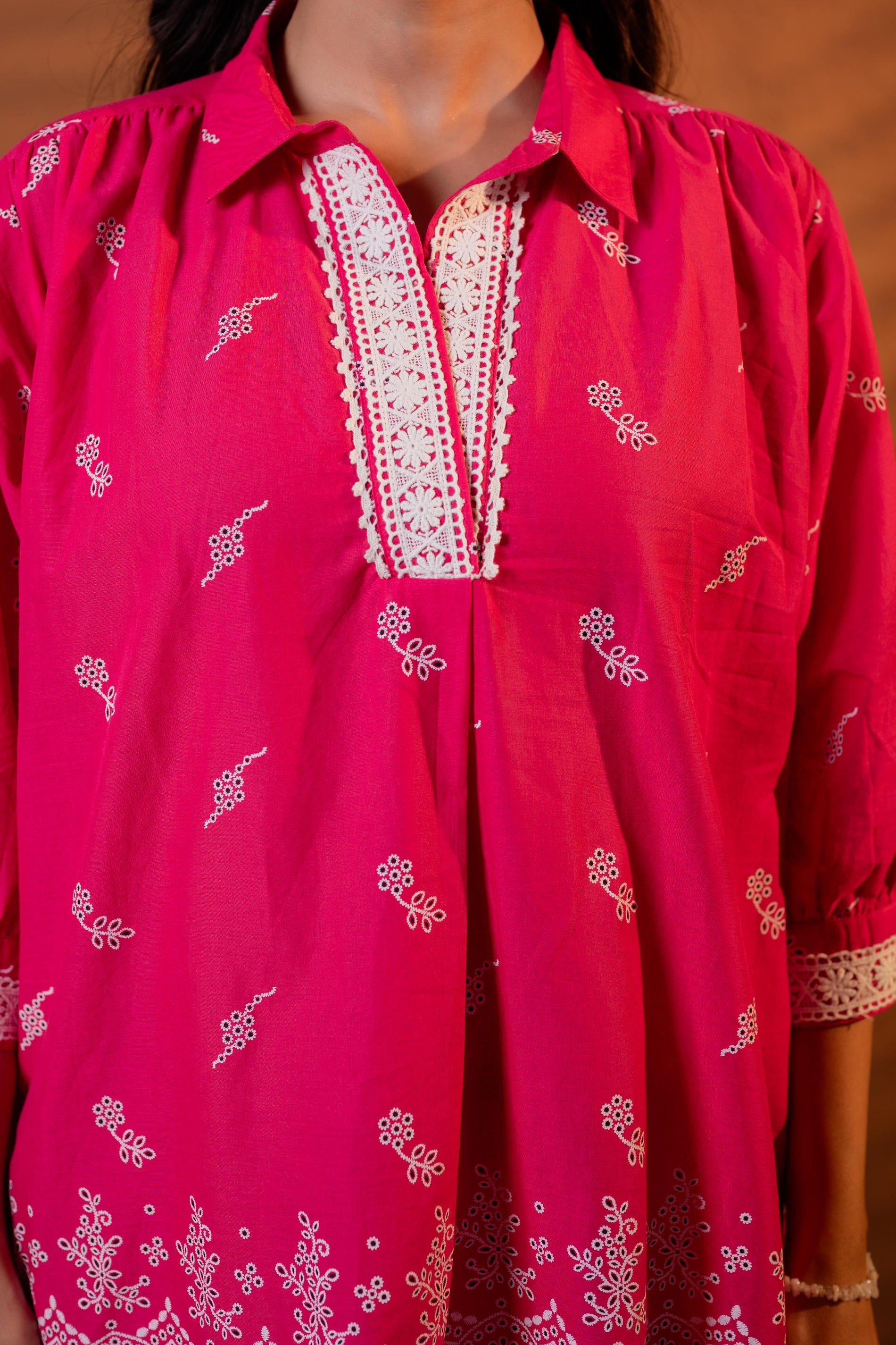 Gulnaar Festive Printed Kurta Set
