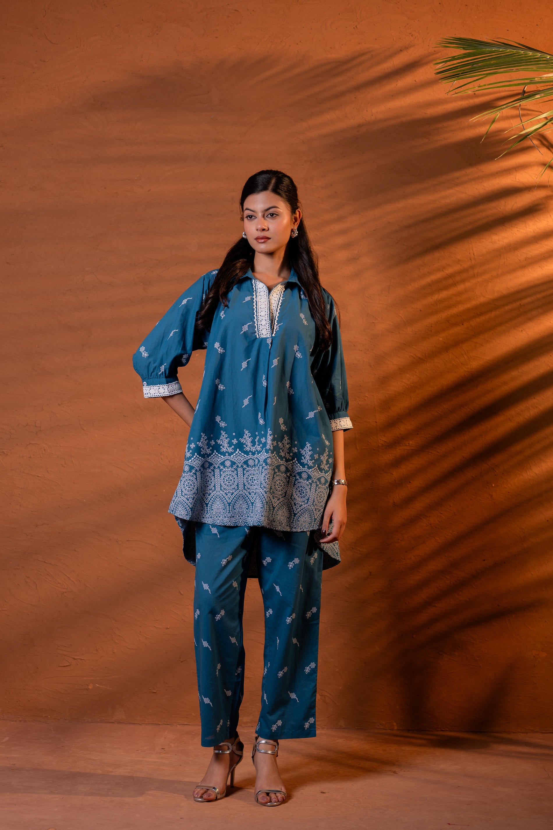 ArabianNight Festive Printed Kurta Set