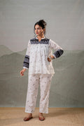 Ivory Kalaa Printed Tunic Set