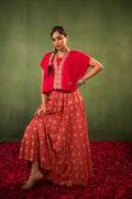 Virasat Printed Skirt Set