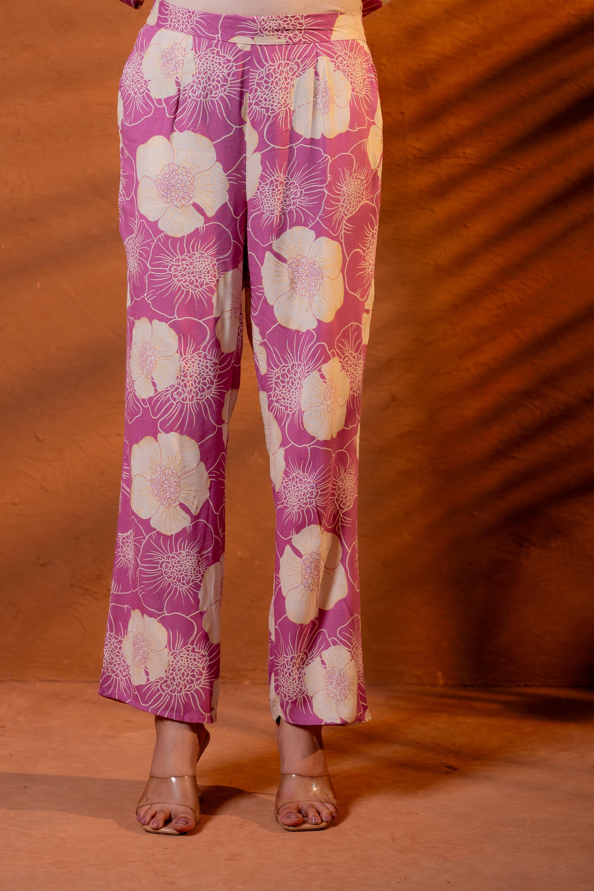 Women’s Relaxed Fit Floral Printed Co-ord Set