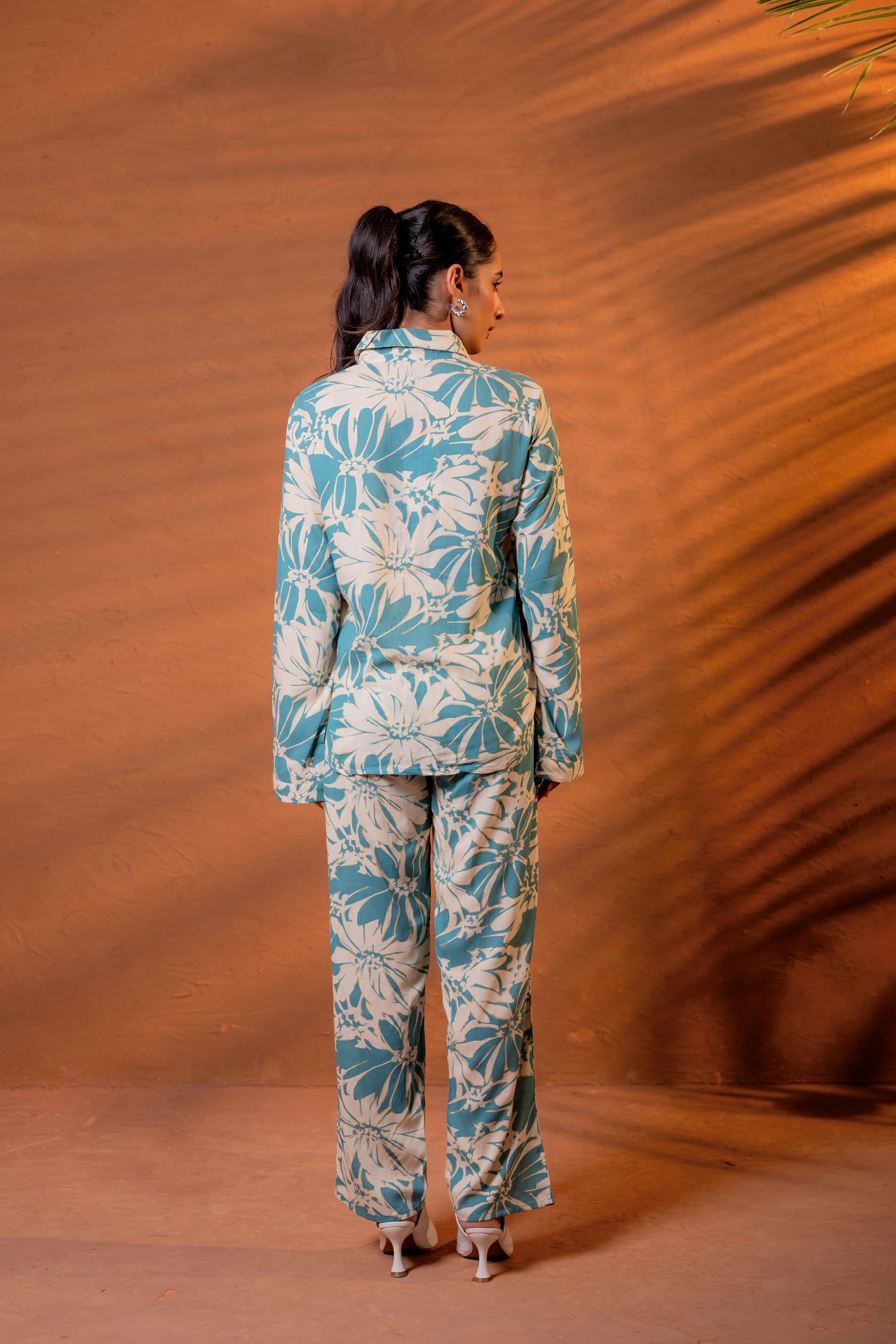 Women’s Relaxed Fit Floral Printed Co-ord Set