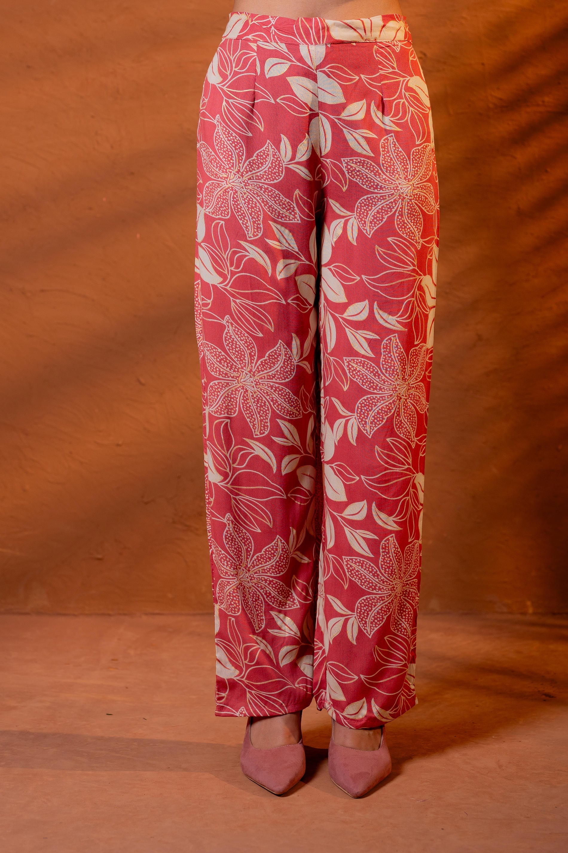 Women’s Relaxed Fit Floral Printed Co-ord Set