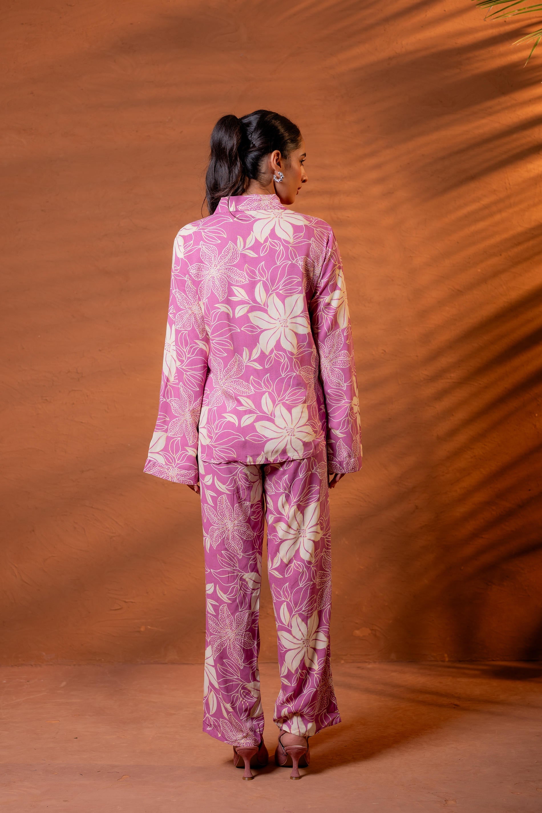 Women’s Relaxed Fit Floral Printed Co-ord Set