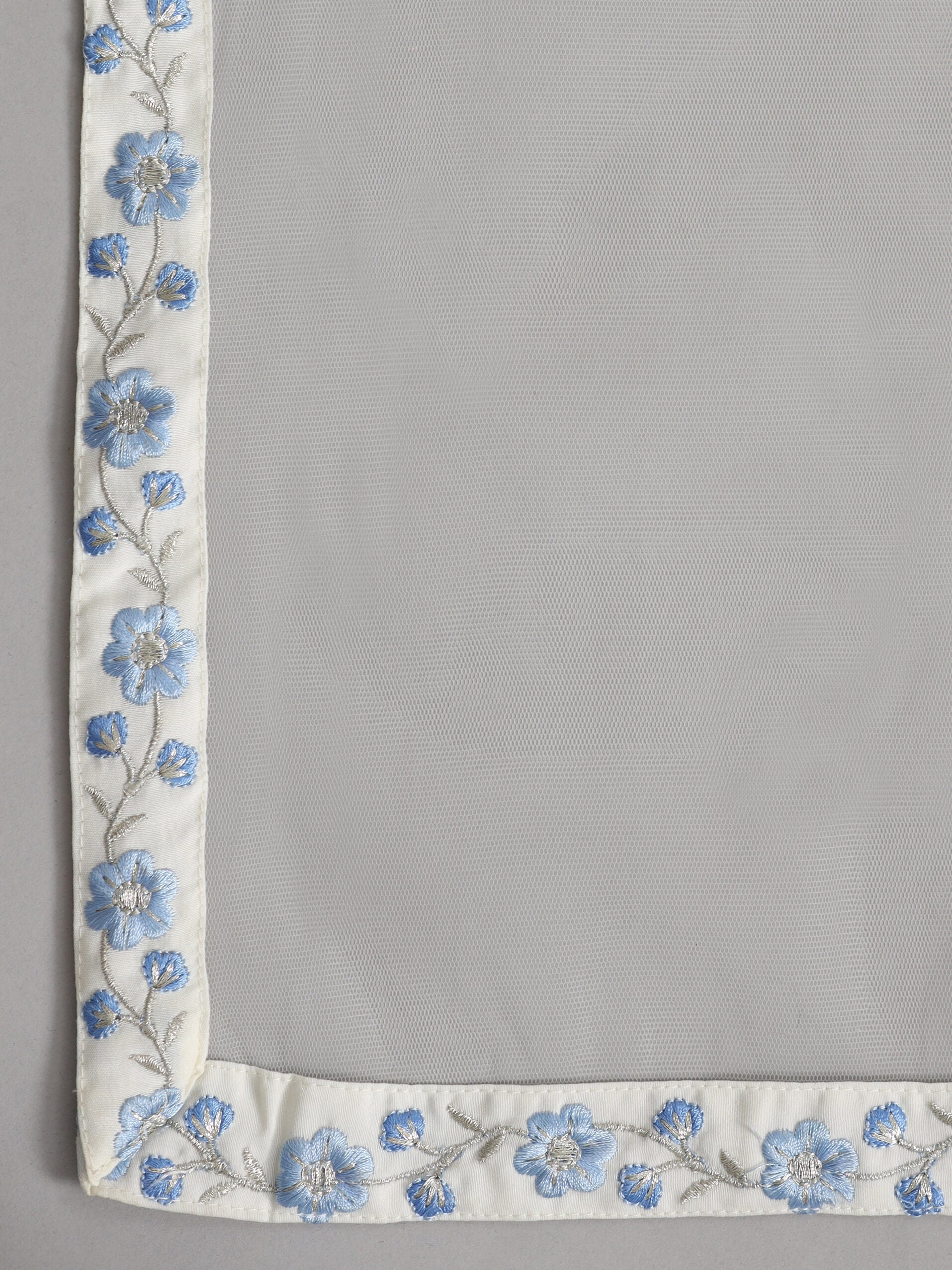 Juniper Women White Chinnon Solid Embroidered Kurta Set