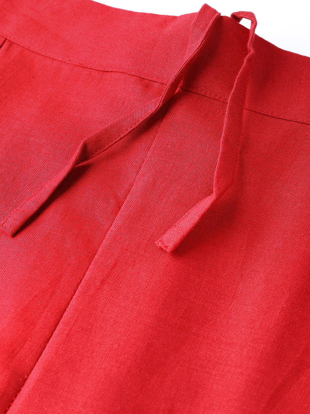 Buy Dollar Missy Red Regular Fit Cigarette Trousers for Women Online @ Tata  CLiQ