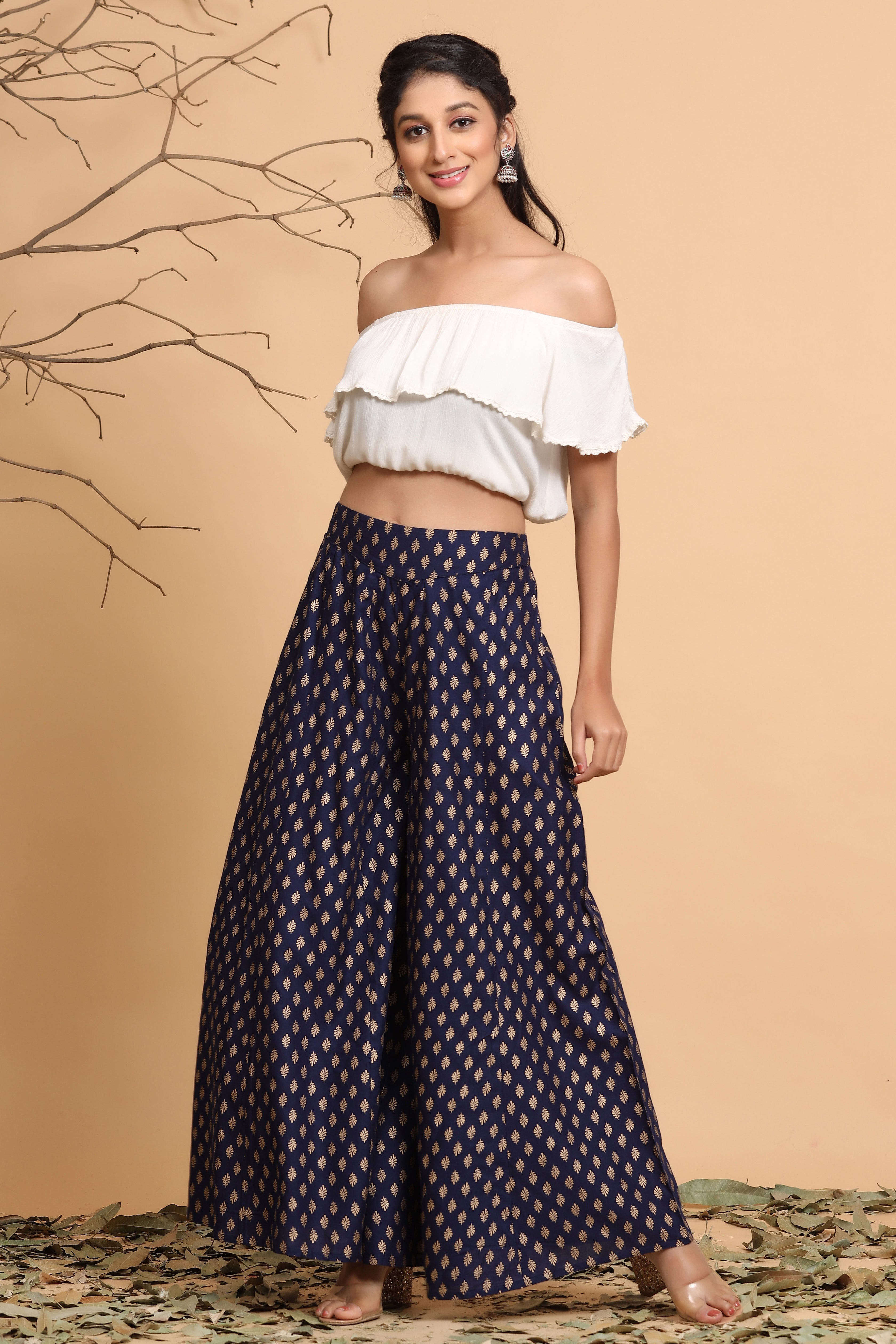 Women Casual Palazzo Wholesale Wide Leg Drawstring Trousers Ladies Pants -  China Clothing and Sports Wear price | Made-in-China.com